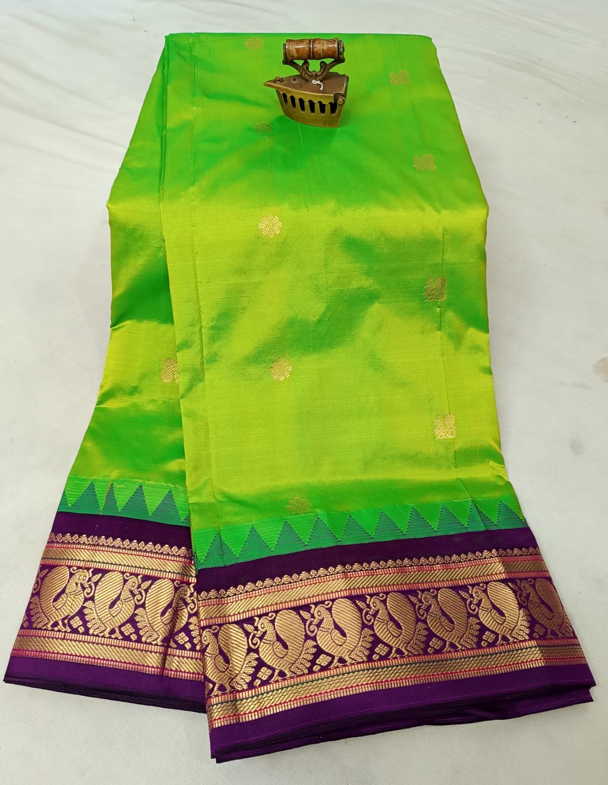 Swamini Gadwal Pure Silk image 6