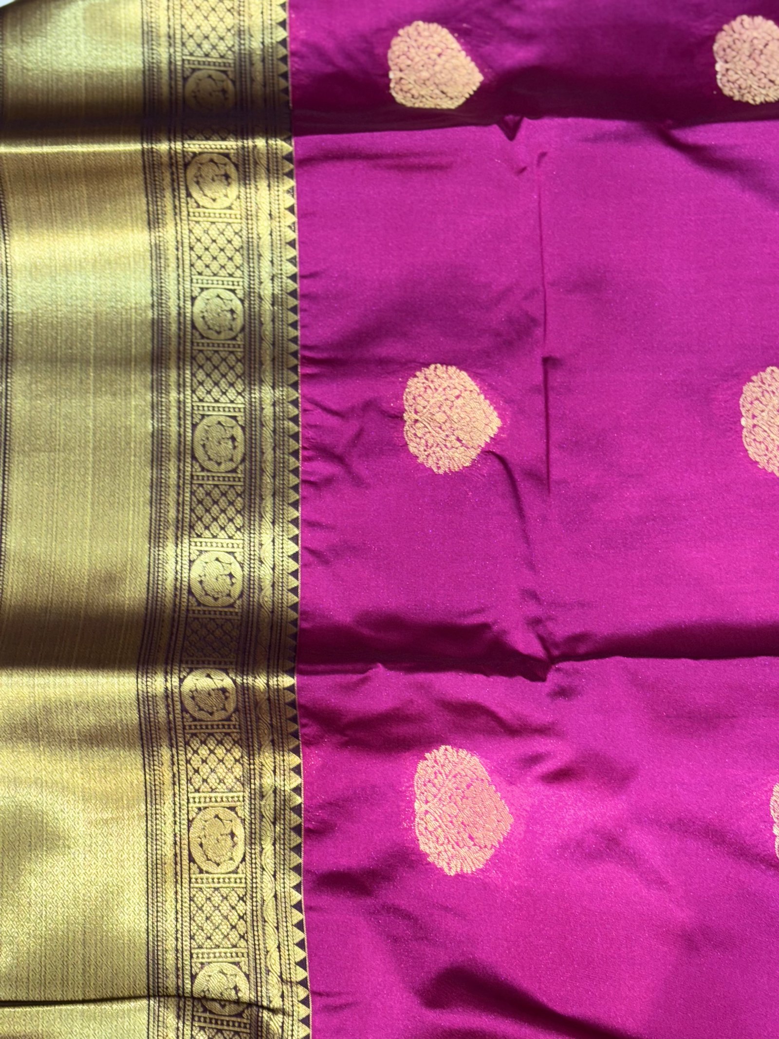 Pure Silk Mix Super Soft Kanchi Semi Silk Sarees image 10