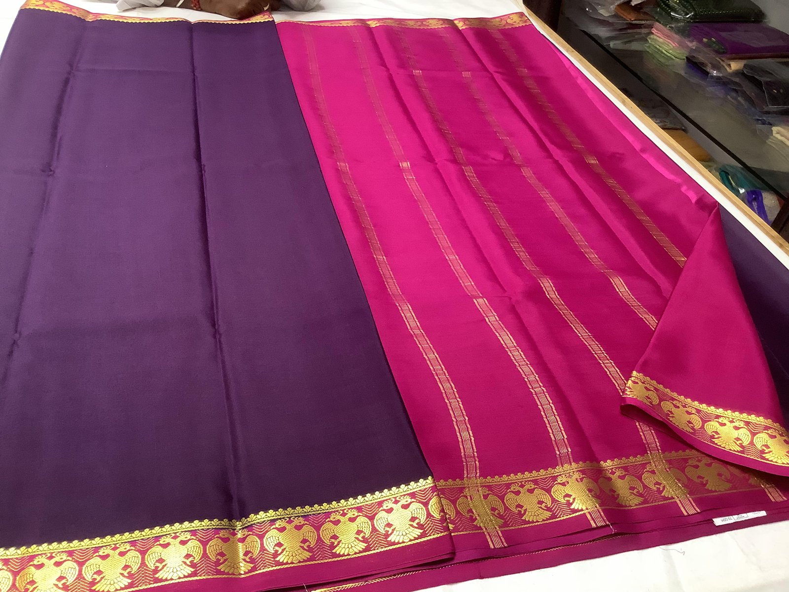 2 Pure Mysore Crepe Silk image 9