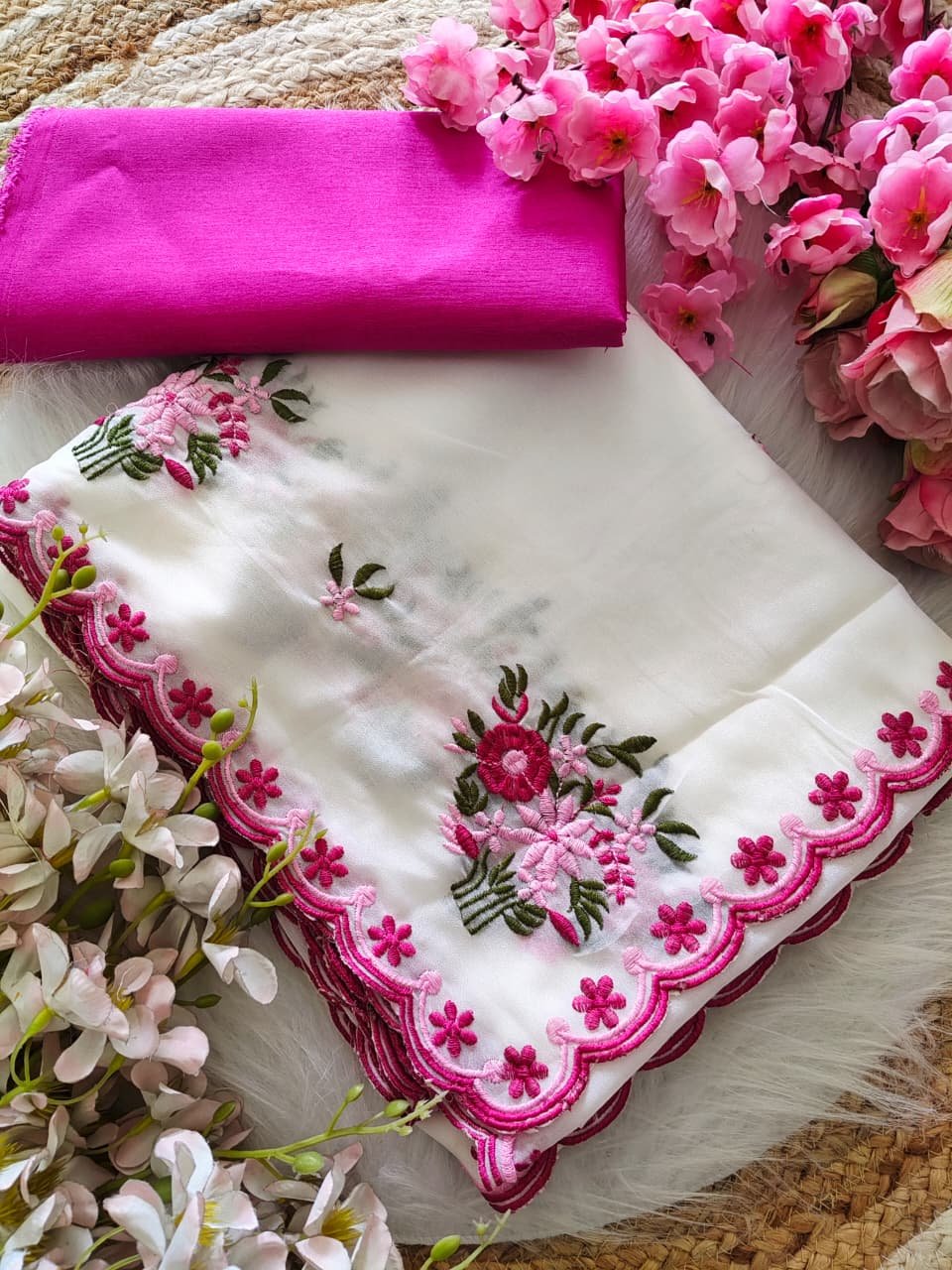 Soft Georgette Silk Sarees