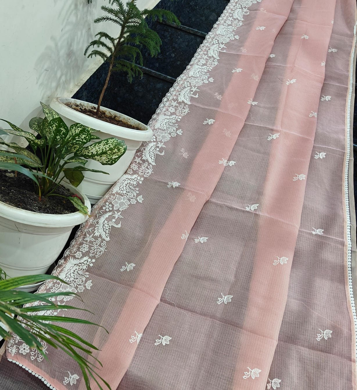 2 Kota Doria Saree