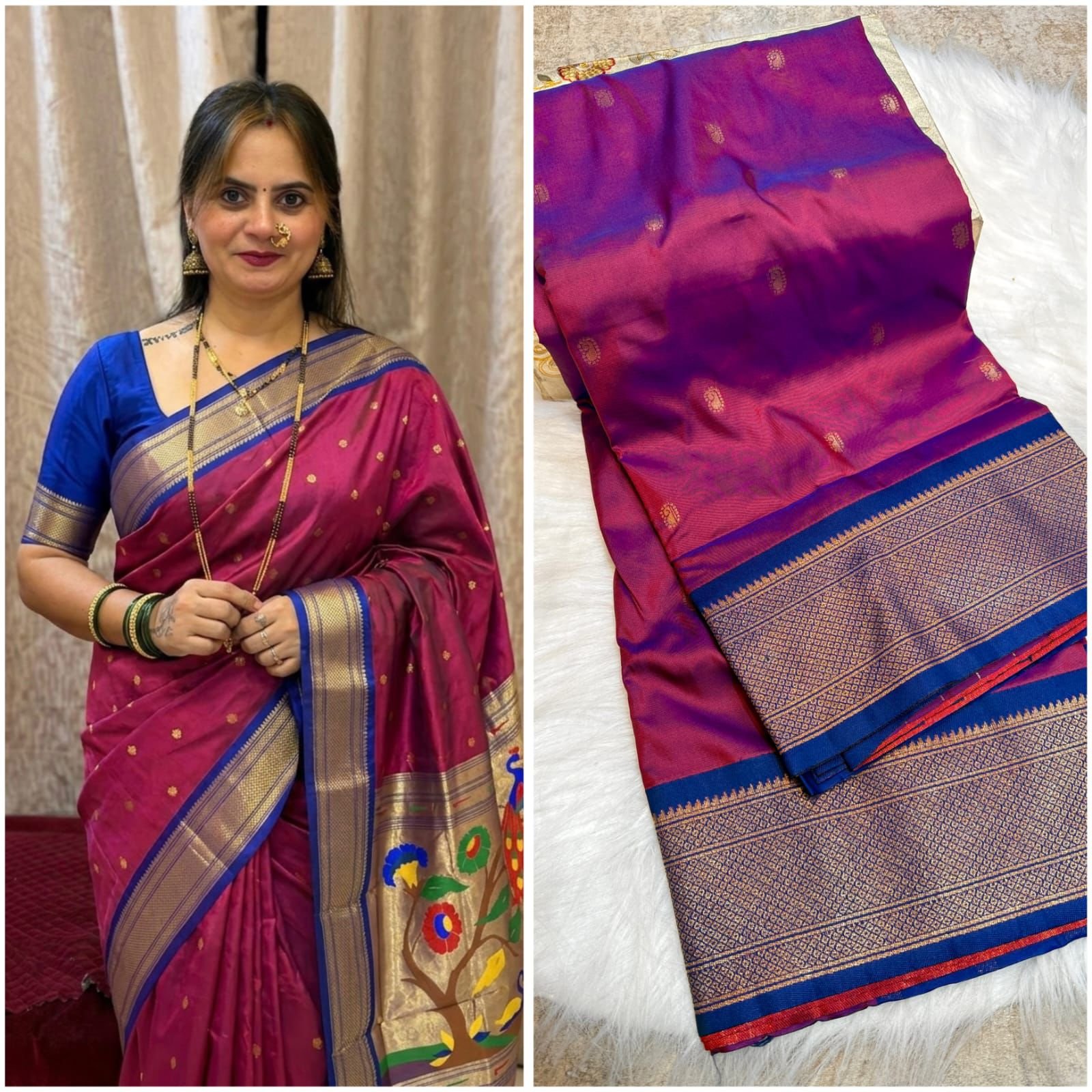 Fancy Pallu Paithani image 16