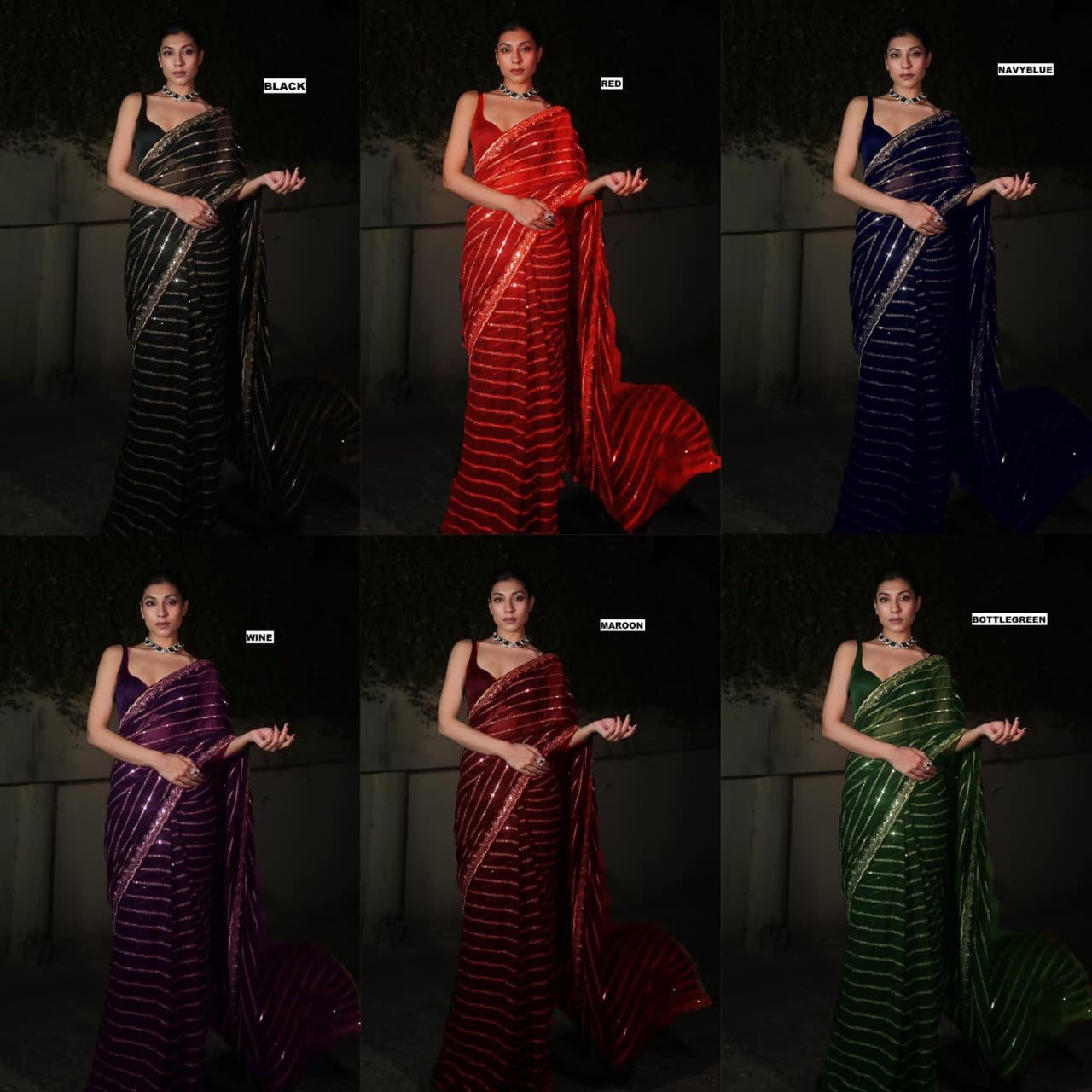 Trending Bollywood BlockBuster Sequins Design image 2
