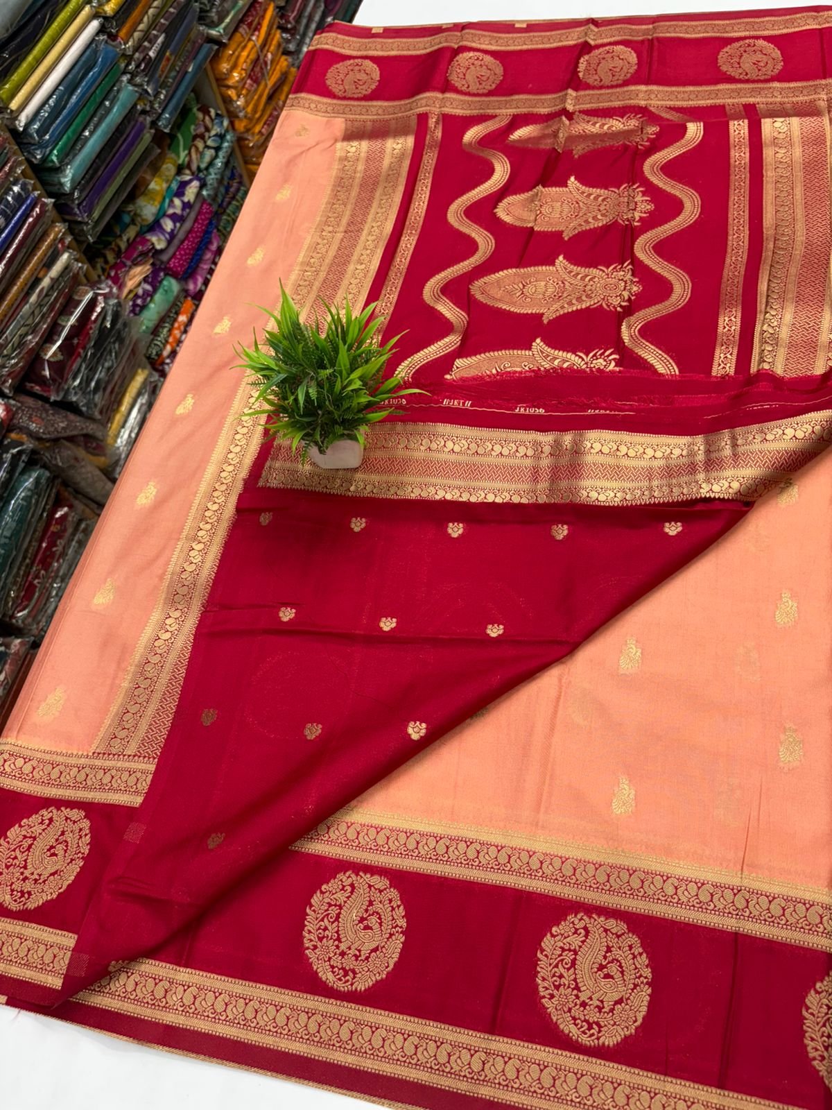 Premium Quality Banarasi Silk saree image 2