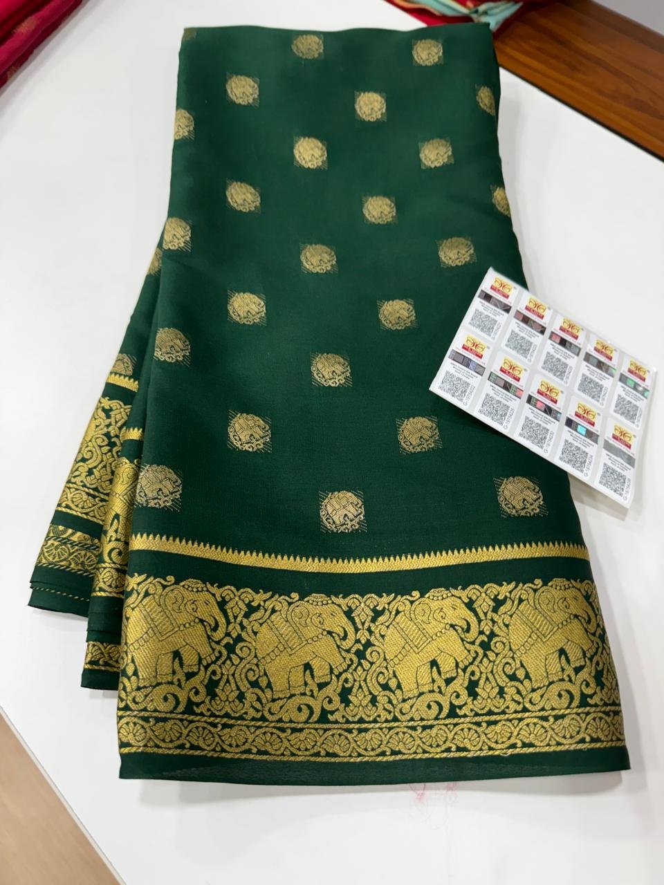 5 Pure Mysore Silk Sarees image 9