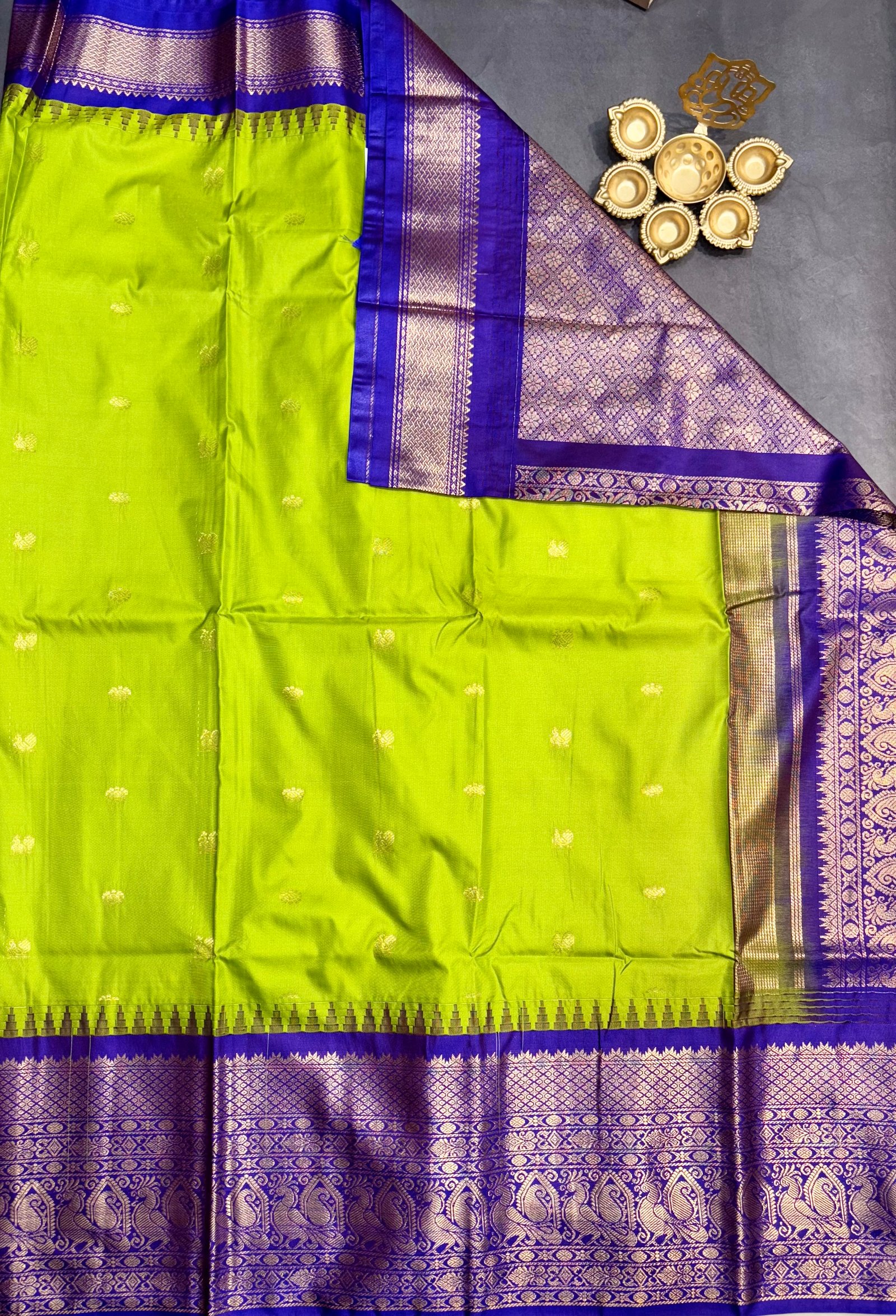 Gadwal Semi Silk Sarees image 14