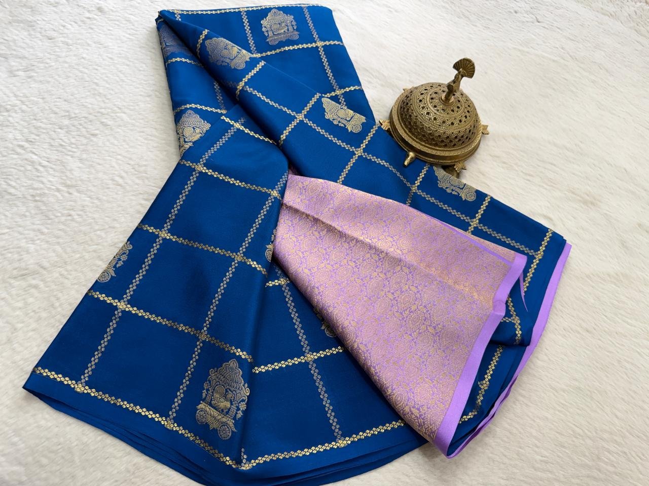 9 Pure Mysore Silk Sarees image 5