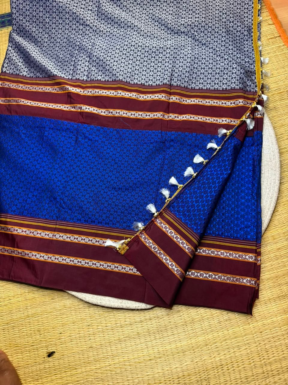 Half and Half Khun Saree image 14