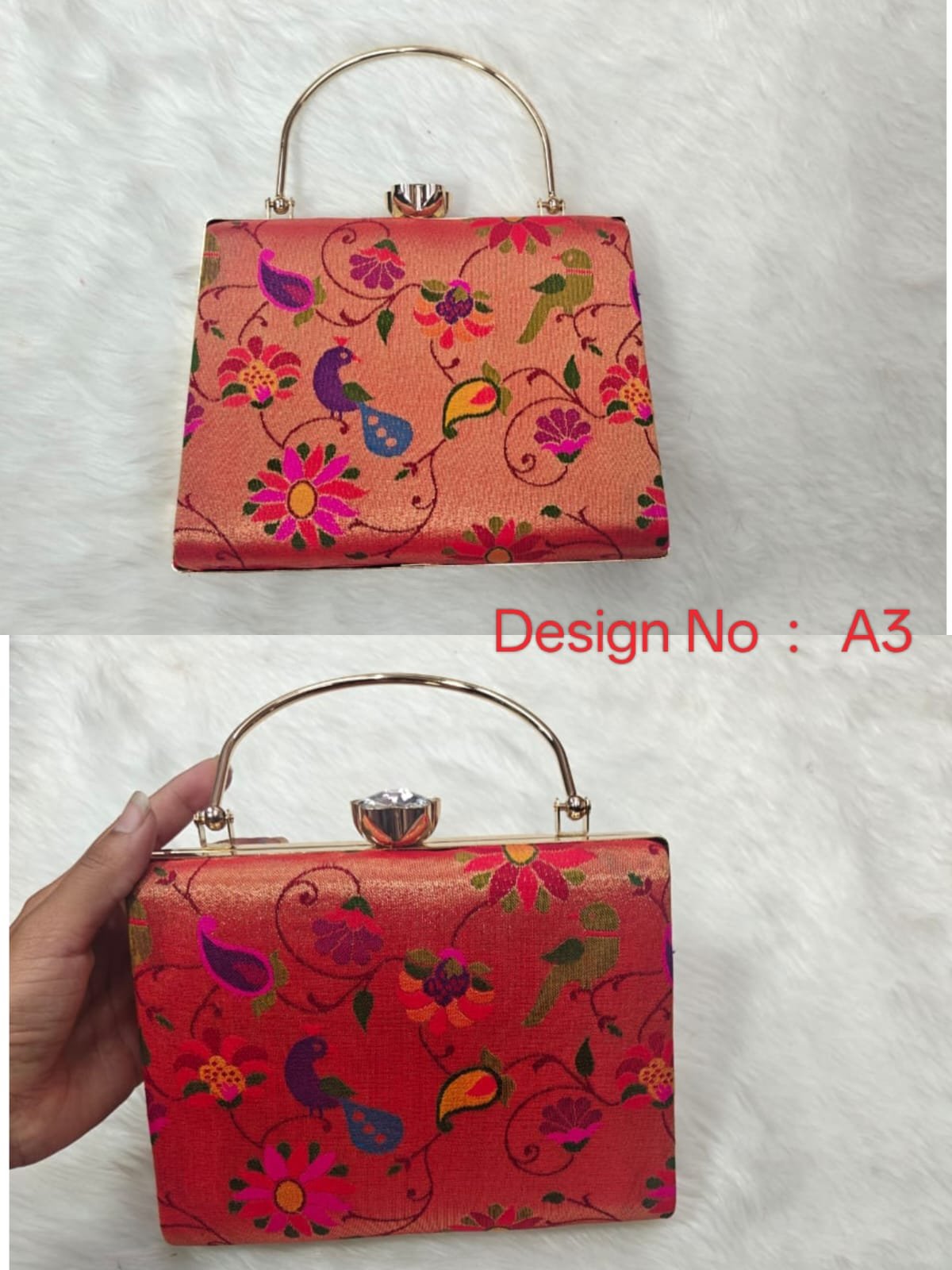 Paithani Clutch Design 5 image 4