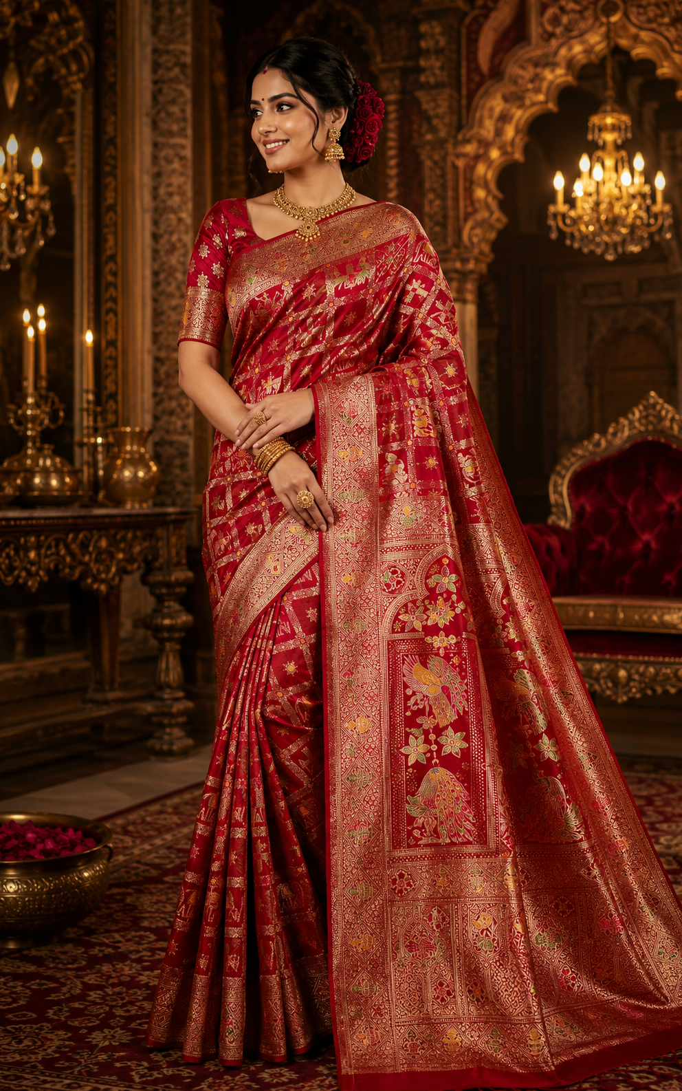 Pure Gaji Ghatchola Sarees image 7