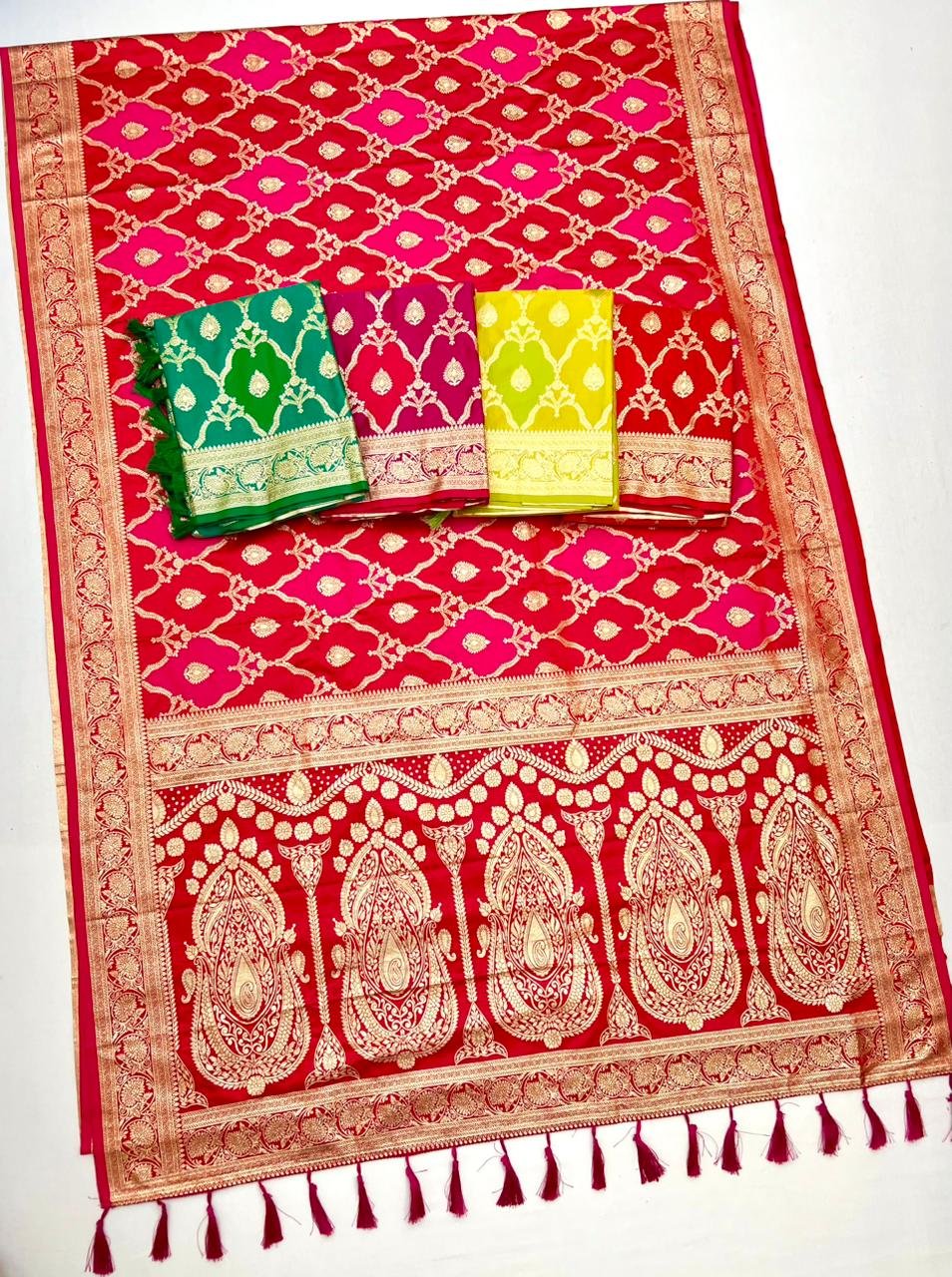 Banarasi Satin Mashroo Silk image 7