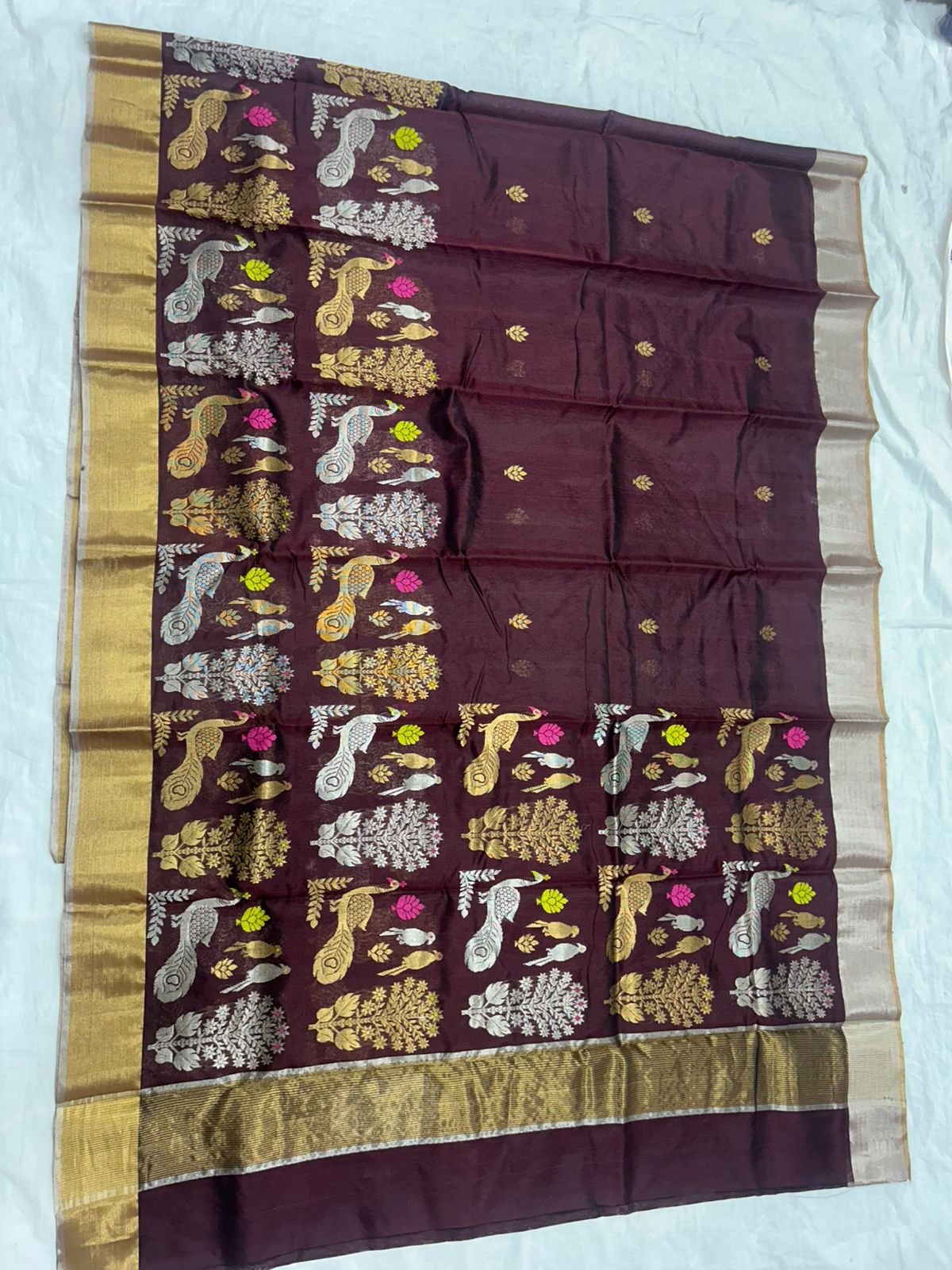 6 Pure Silk Saree image 11