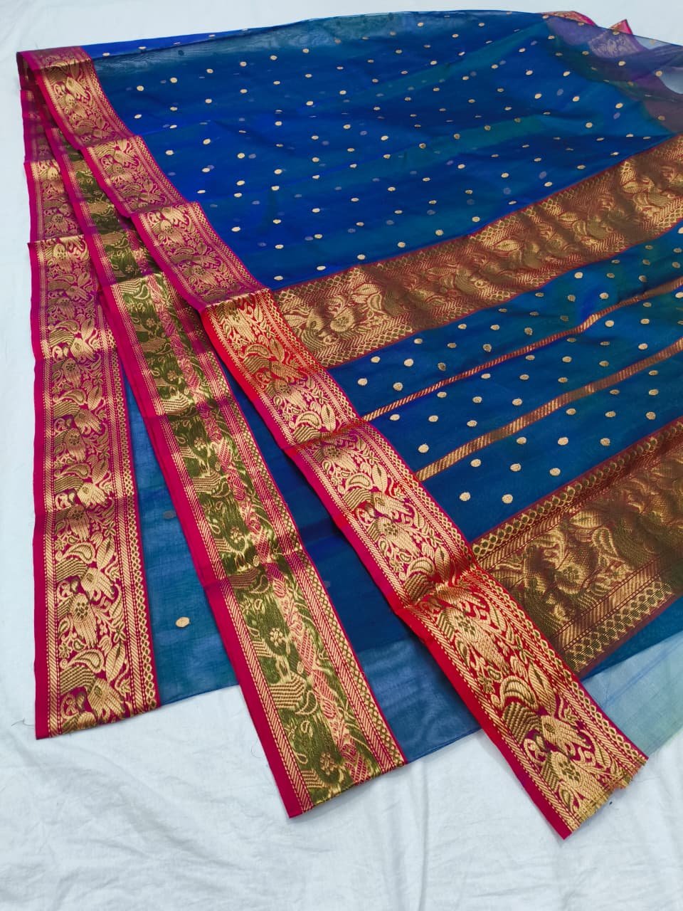 23 Silk Katan Saree image 10