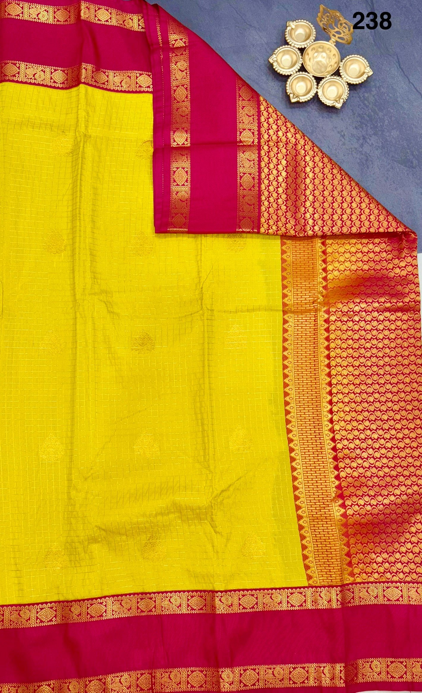 1 Korvai Kanchi Semi Silk Sarees image 15