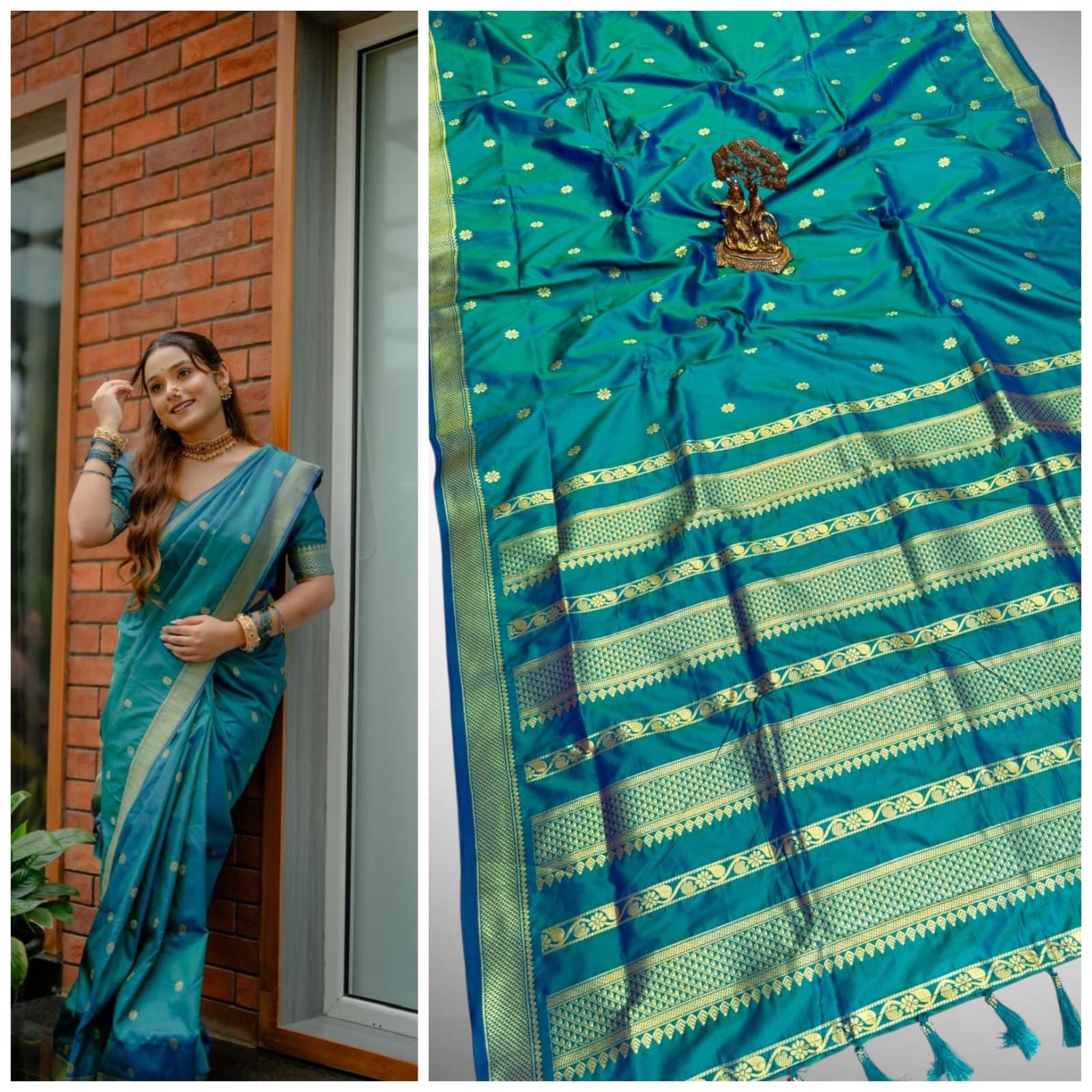 Kalyanipattu Silk Saree image 9