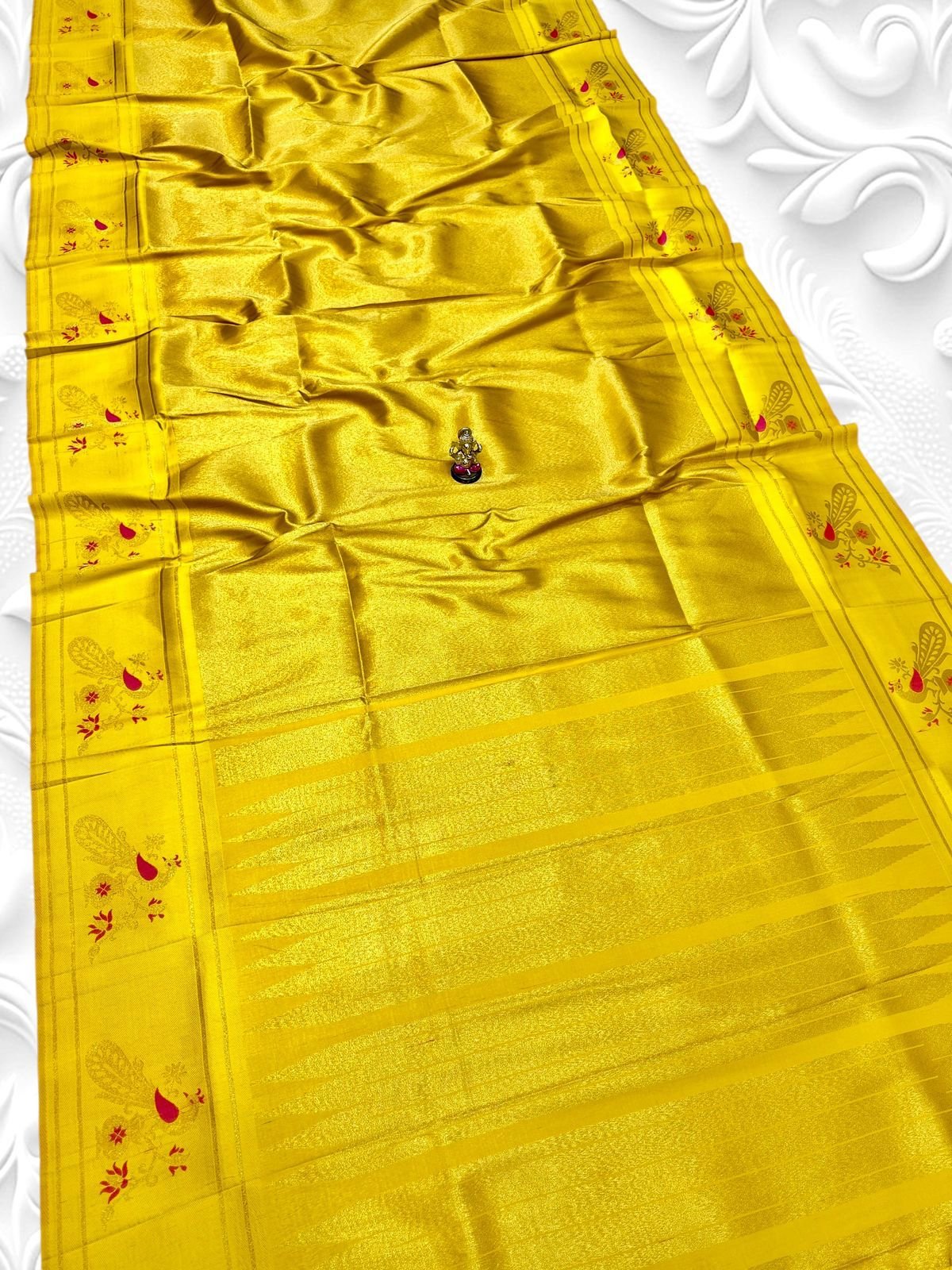 Tissue Peacock Paithani image 11