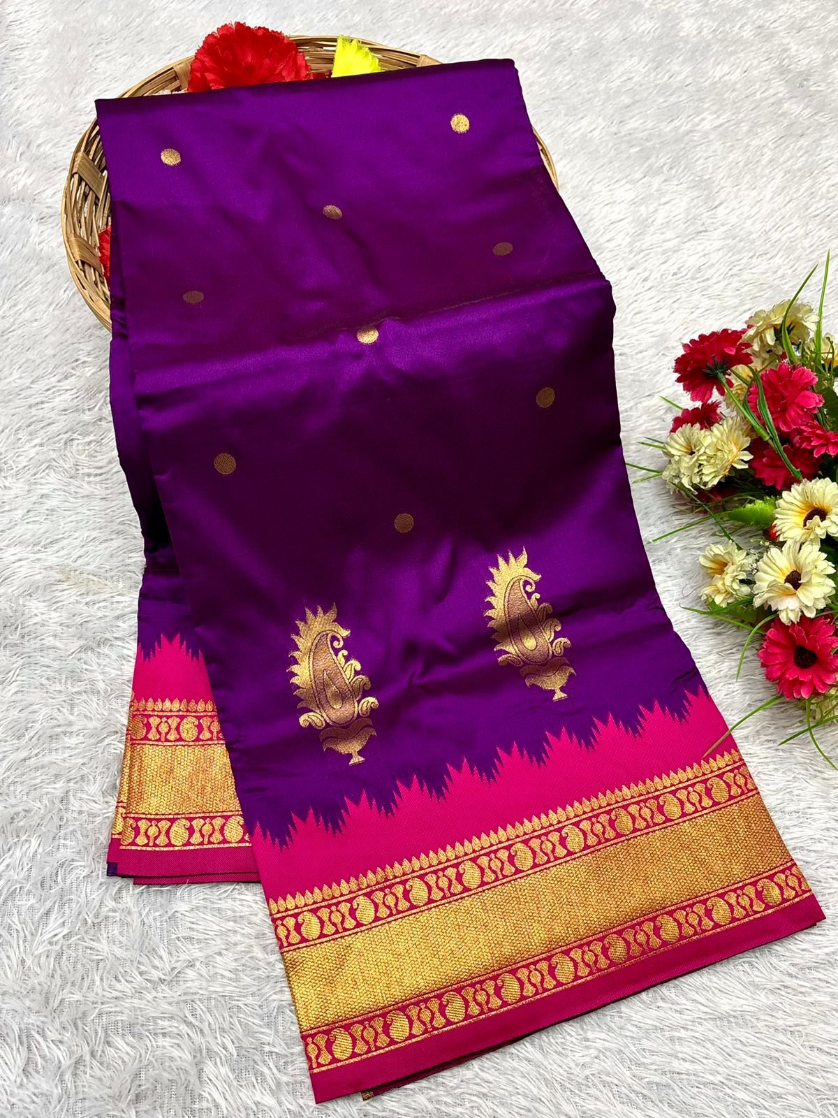 Bentex Kanjivaram Paithani image 21