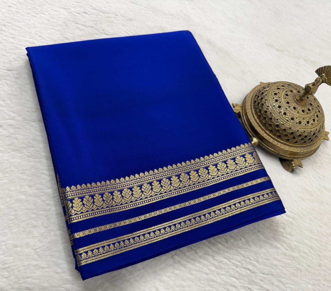 11 Pure Mysore Silk Sarees image 7