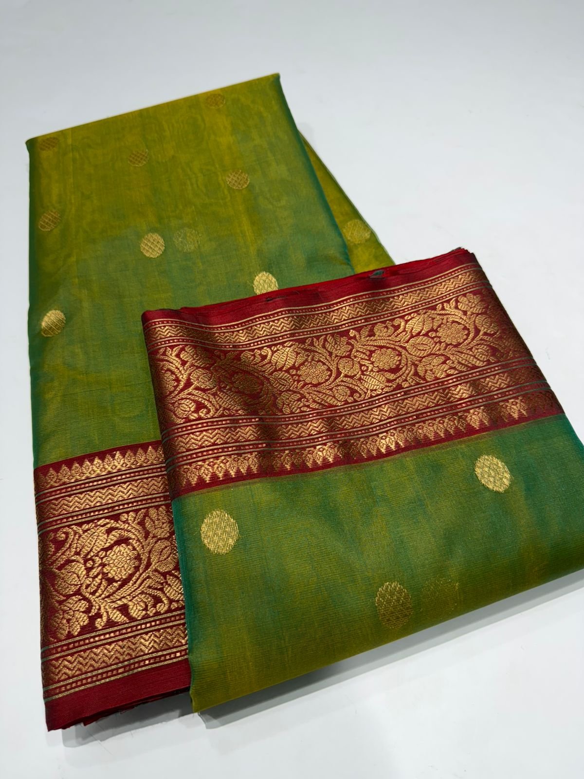 21 Silk Katan Saree image 6