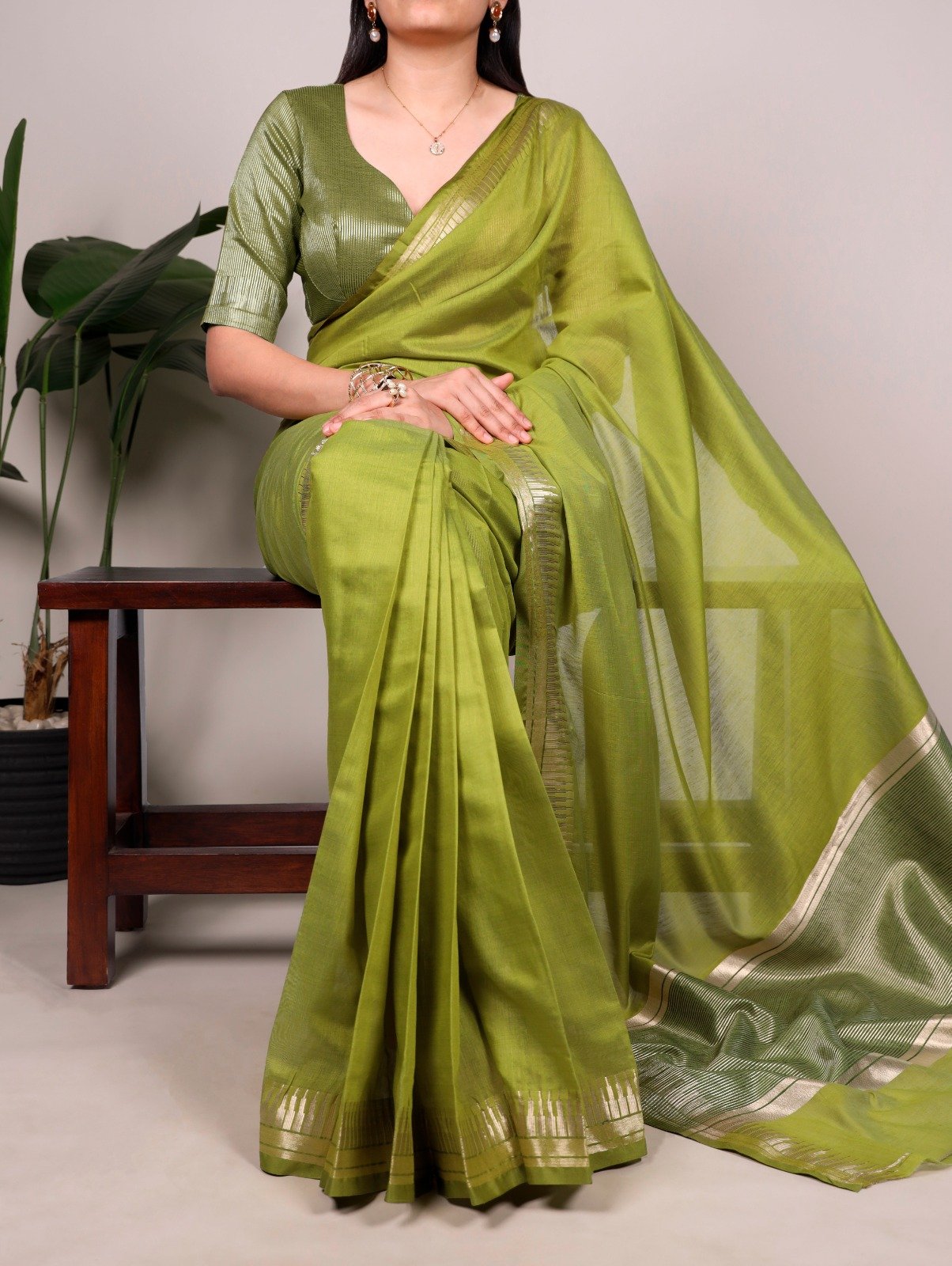 Premium Silk Cotton Sarees image 4