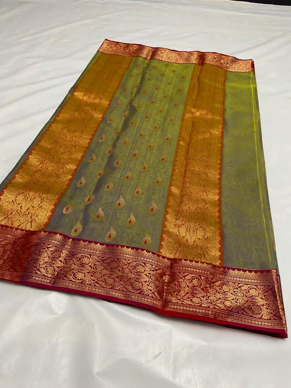 22 Silk Katan Saree image 2