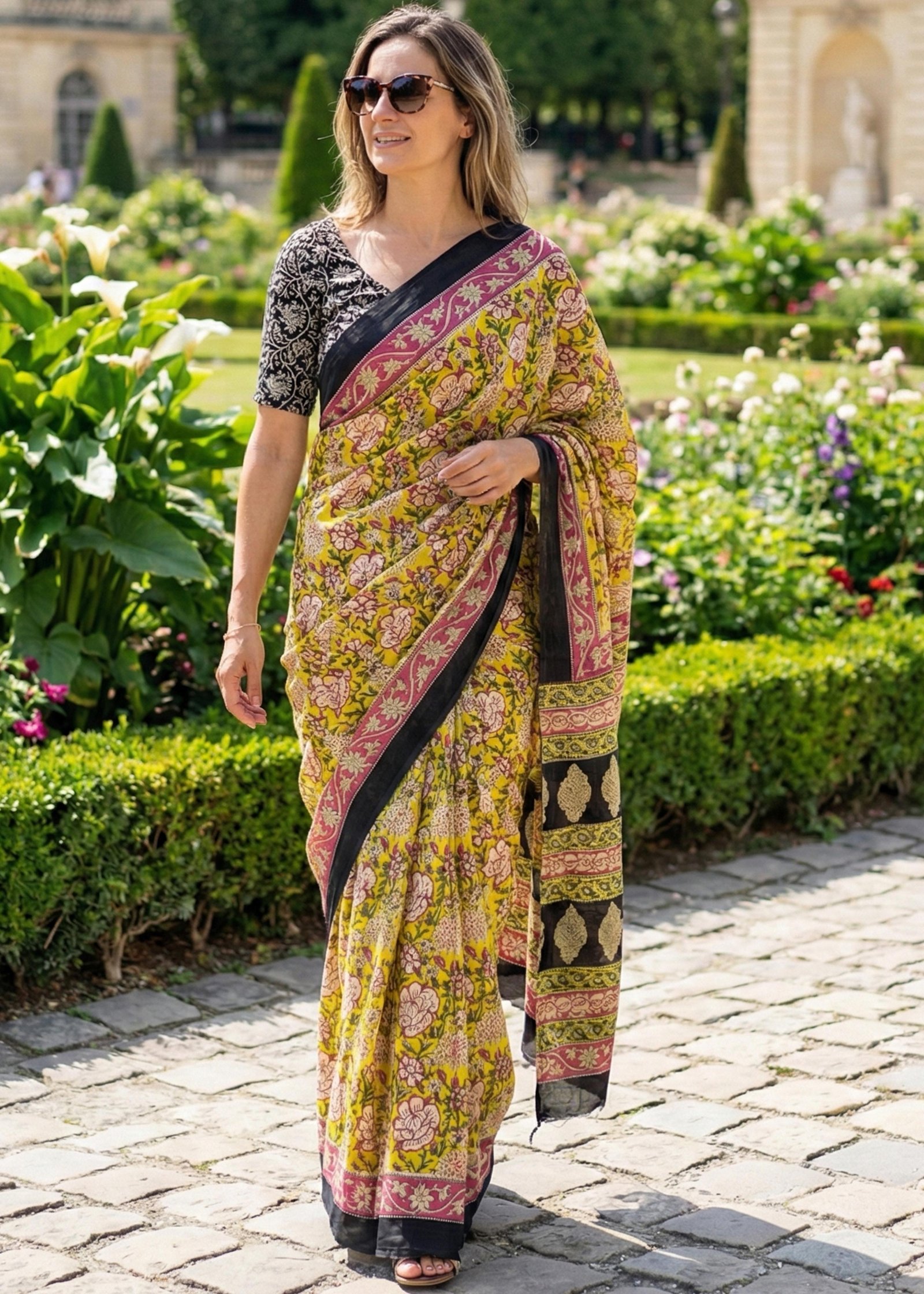 Pure Mulmul Cotton Sarees image 4