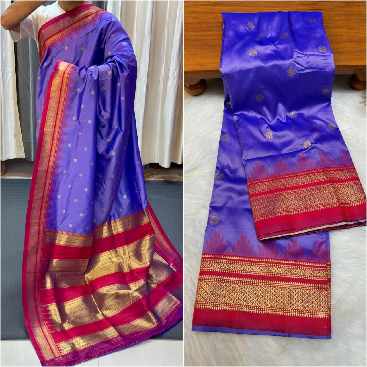 Traditional Erkal Paithani image 10