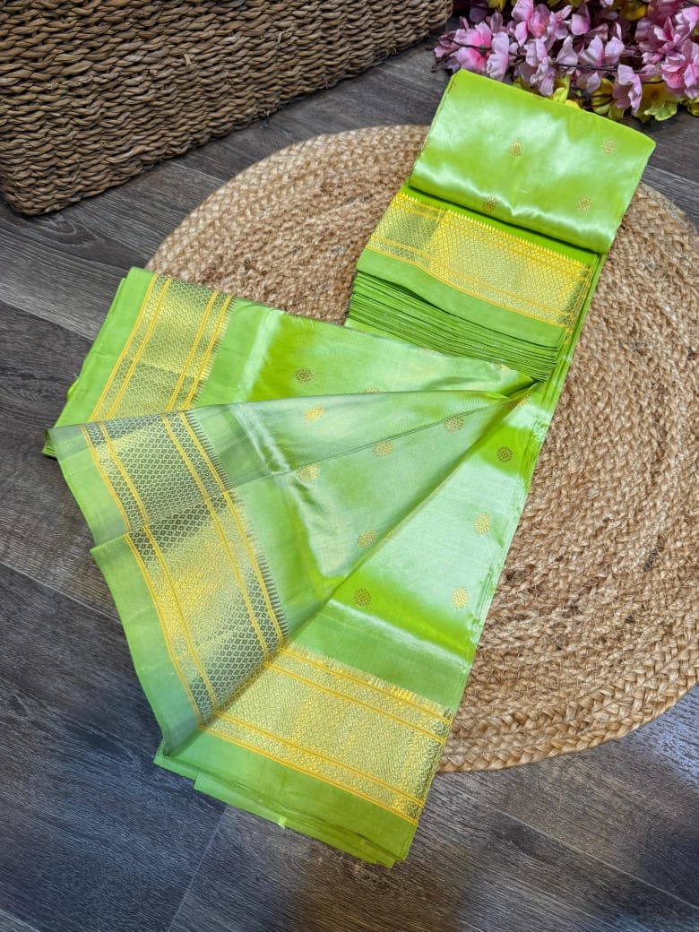 Kalanjali Maharani Paithani Pure Silk image 28