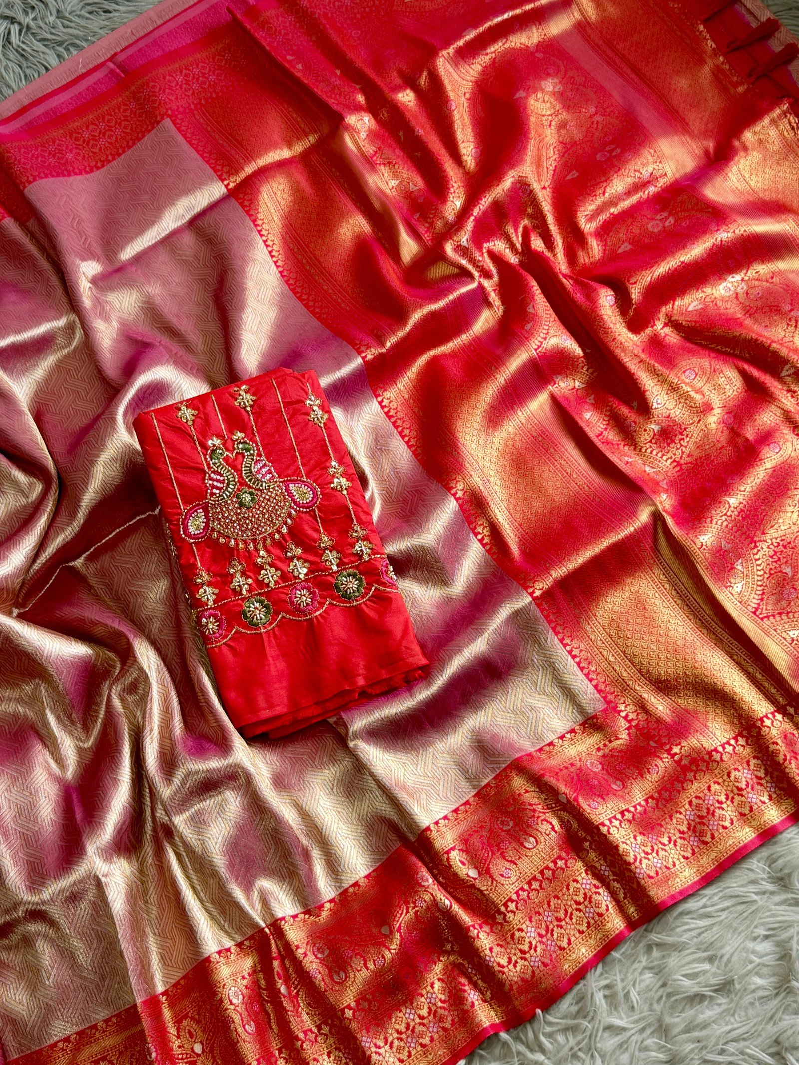 4 Banarasi Tissue Silk image 16
