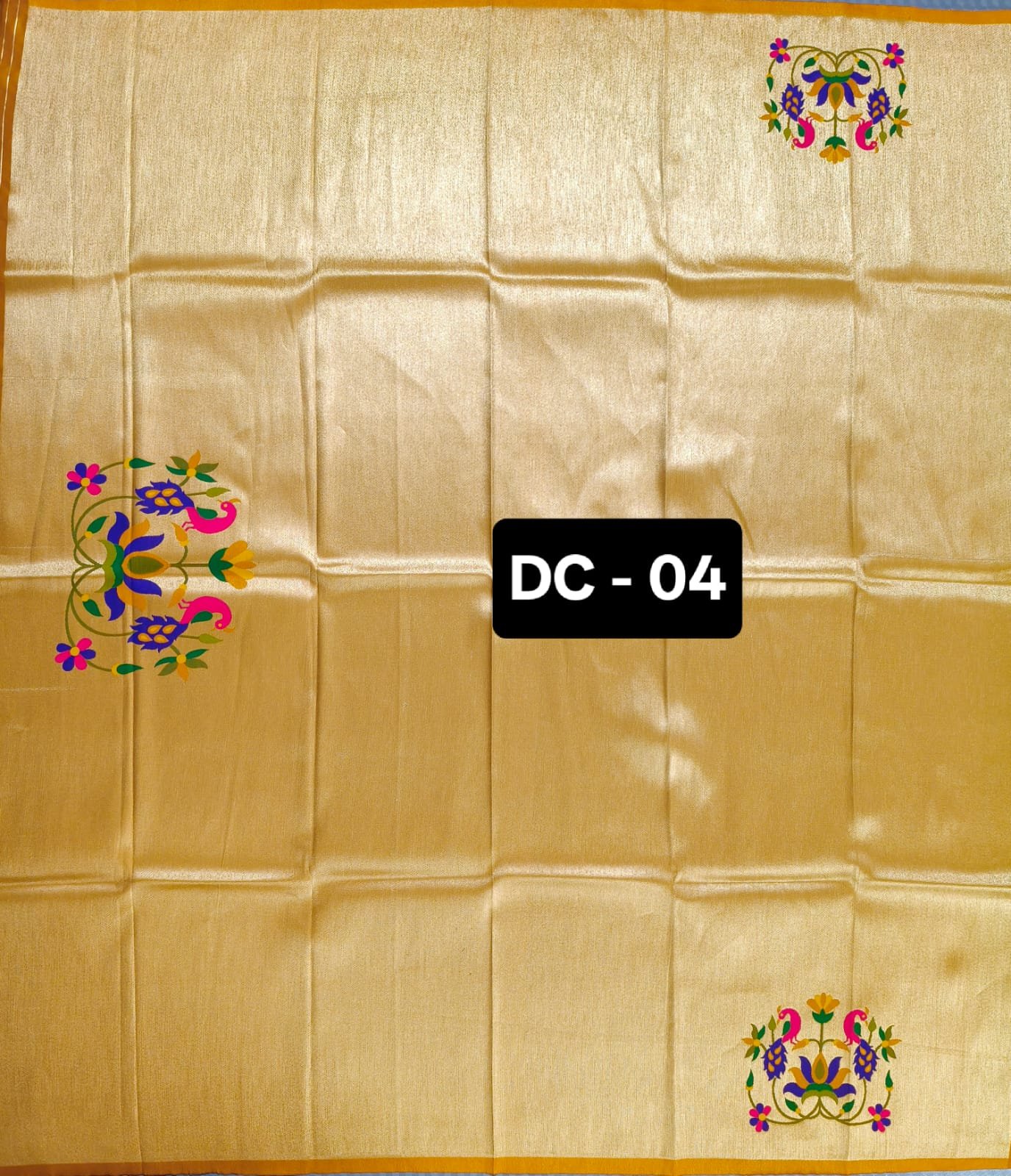14 Paithani Blouse Piece Gold Border