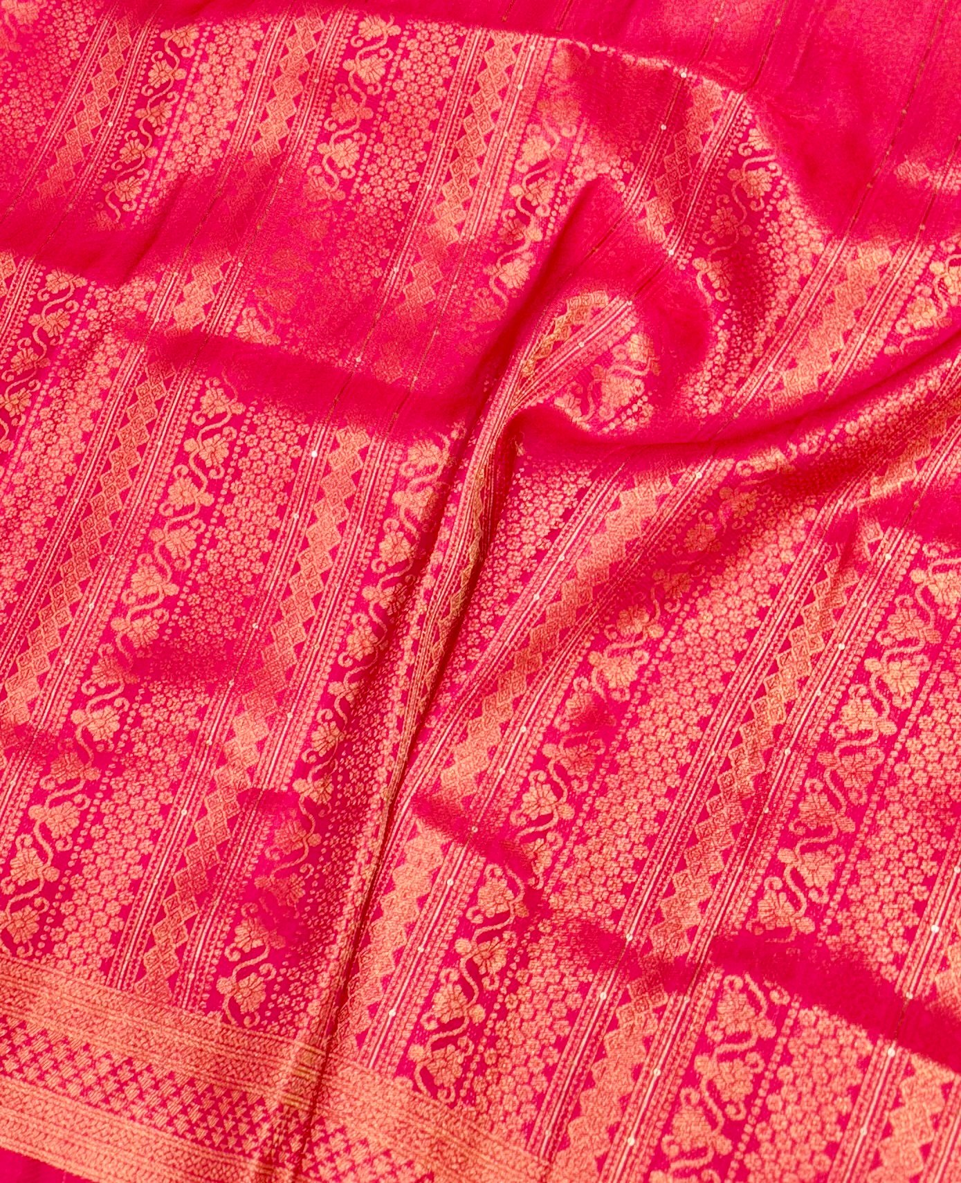 Bridal kanjivaram Semi SIlk Saree image 7