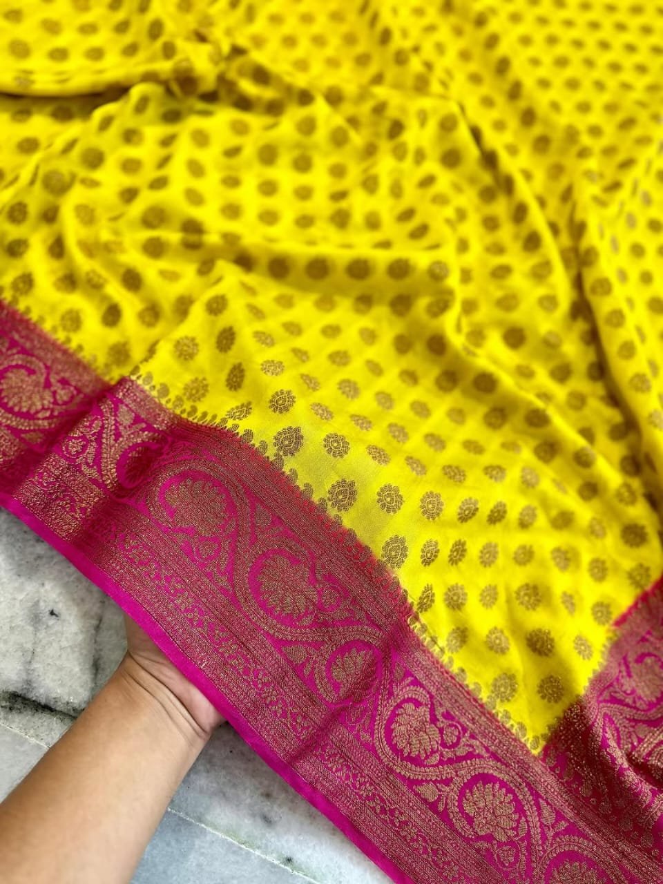 1 Banarasi Daybal Semi Georgette Soft Silk image 15