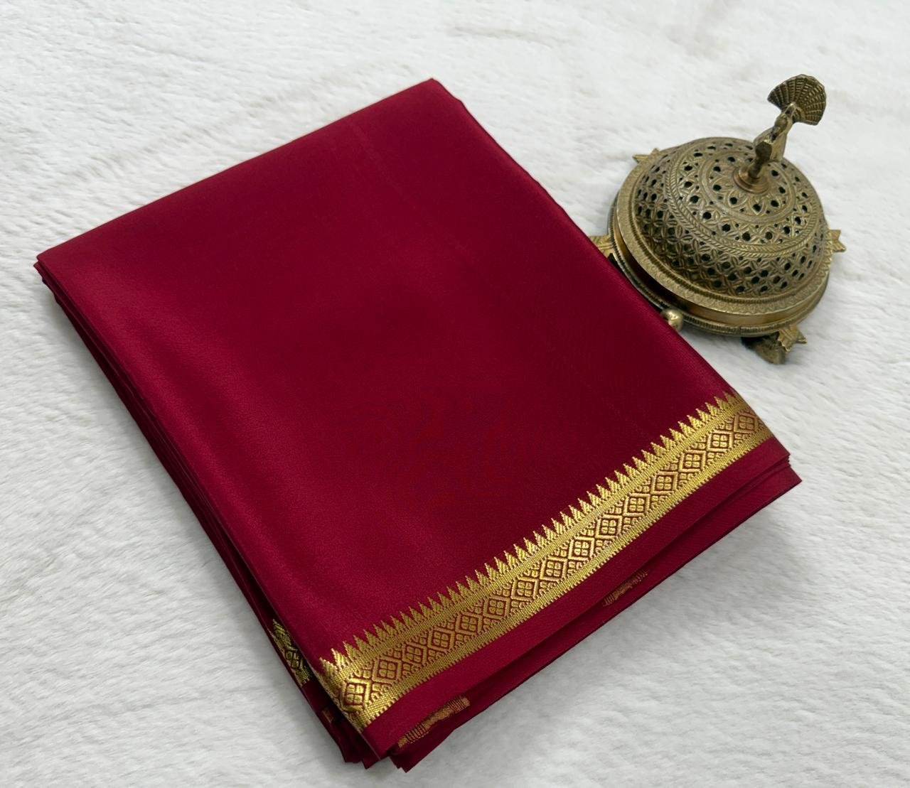 Pure Mysore Silk Sarees image 6