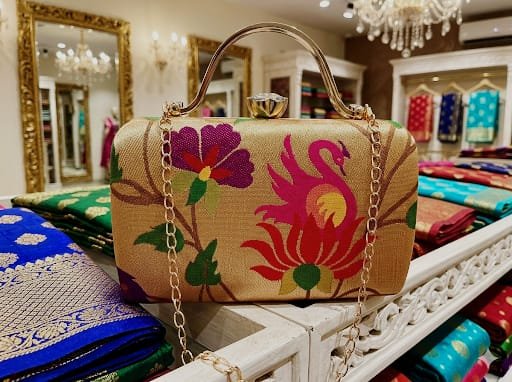 Paithani Clutch Design 4 image 2