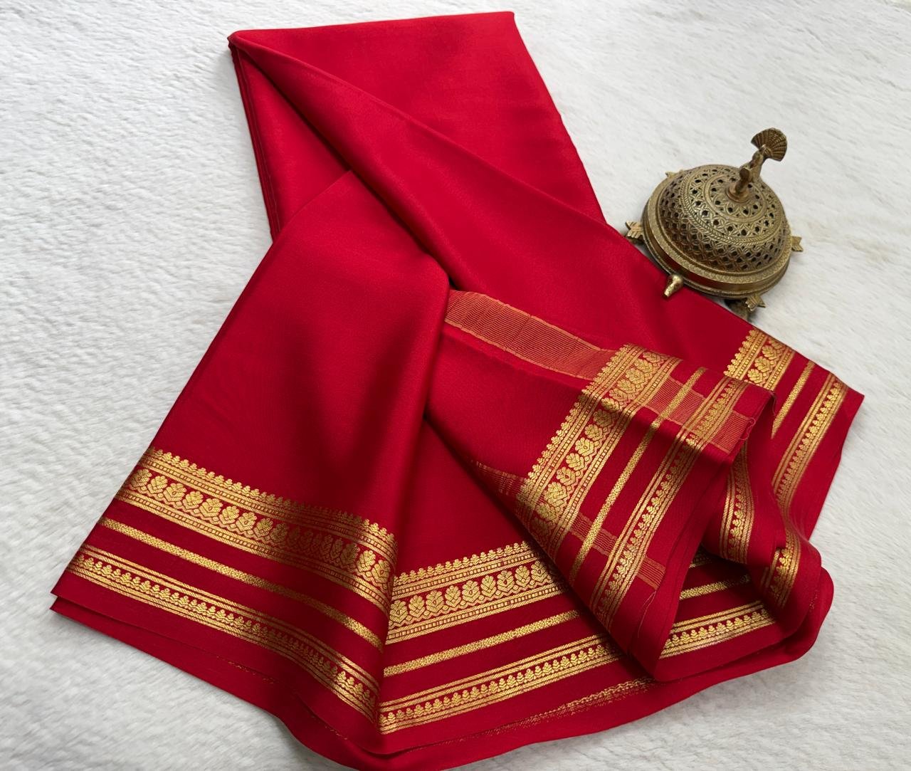 11 Pure Mysore Silk Sarees image 35