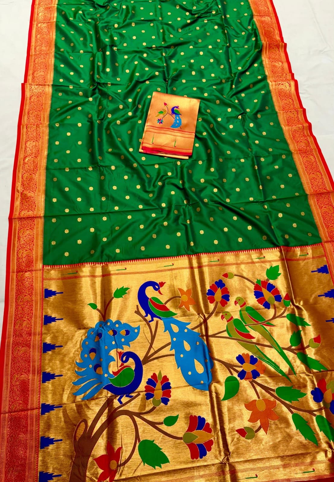 Brocade Paithani Saree image 9