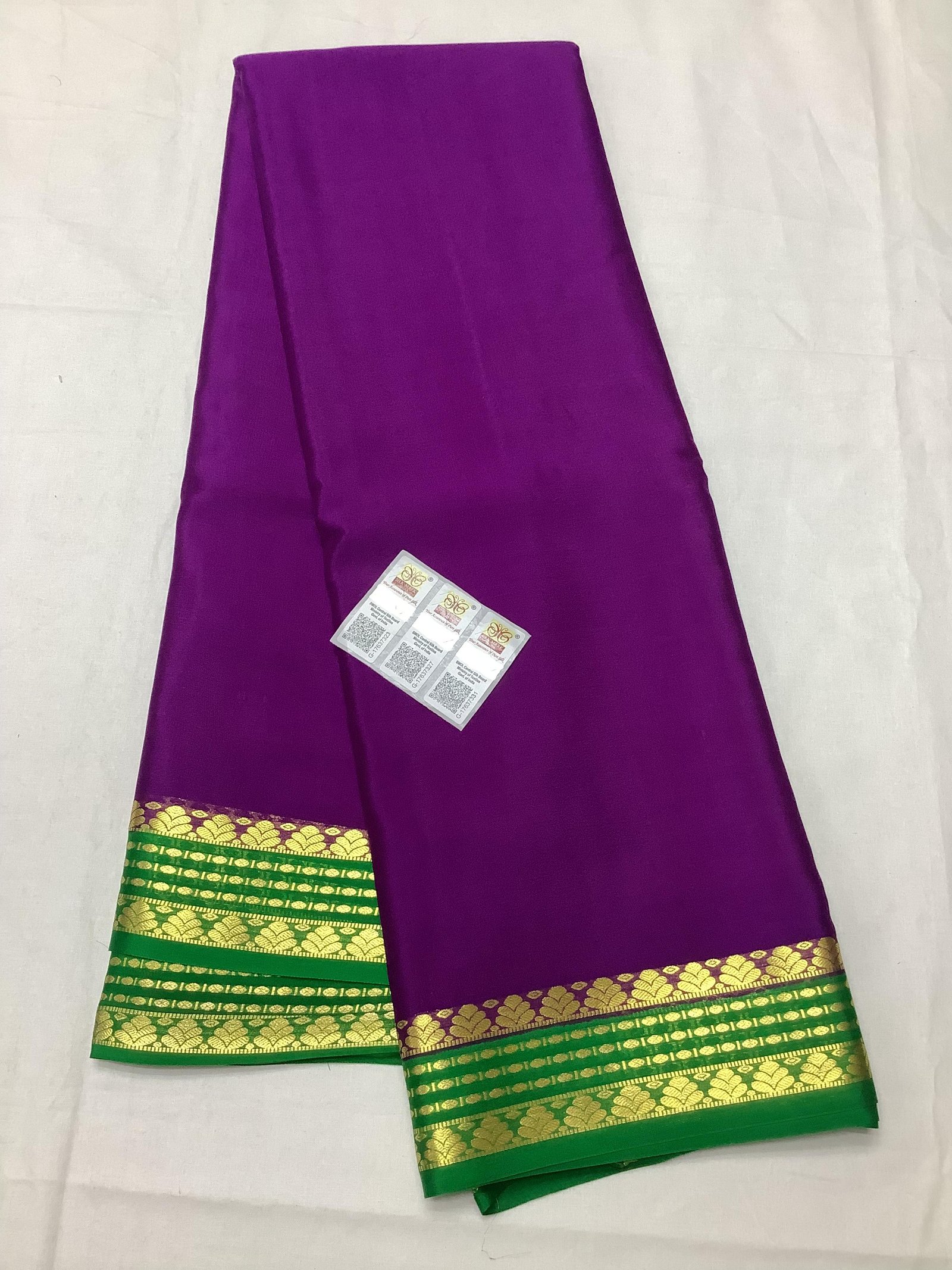 1 Pure Mysore Crepe Silk image 10