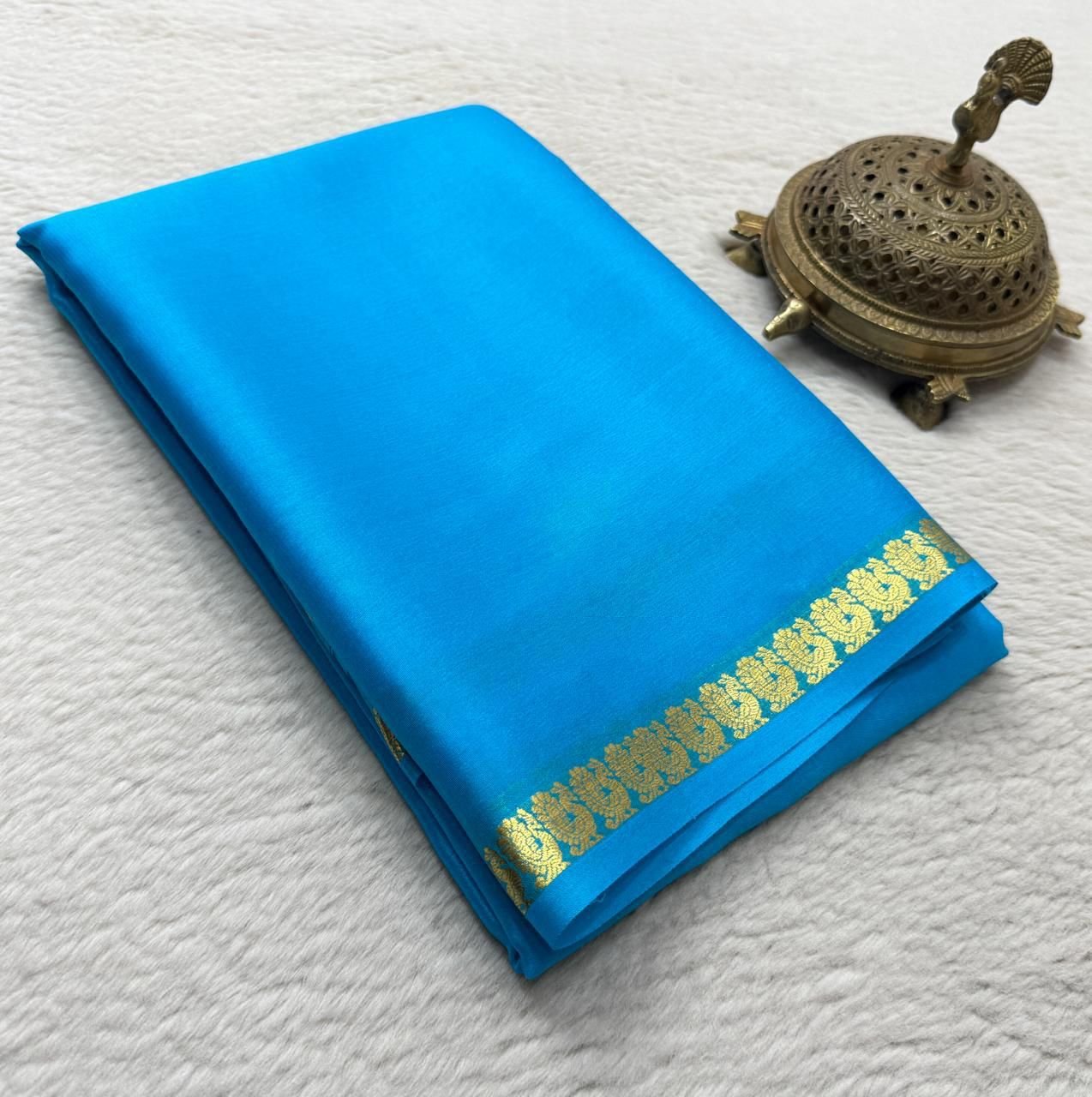 8 Pure Mysore Silk Sarees image 3