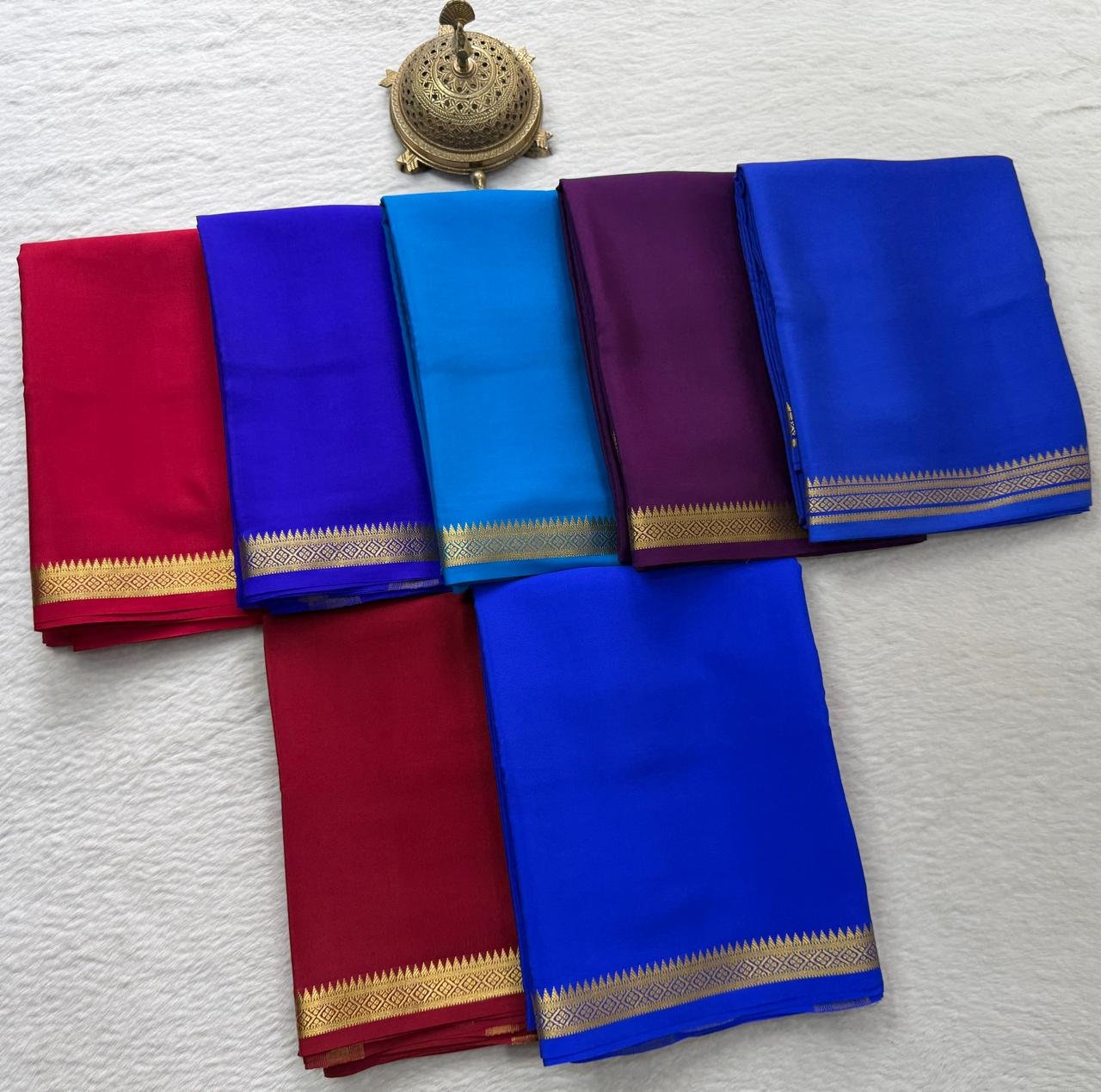 Pure Mysore Silk Sarees image 2
