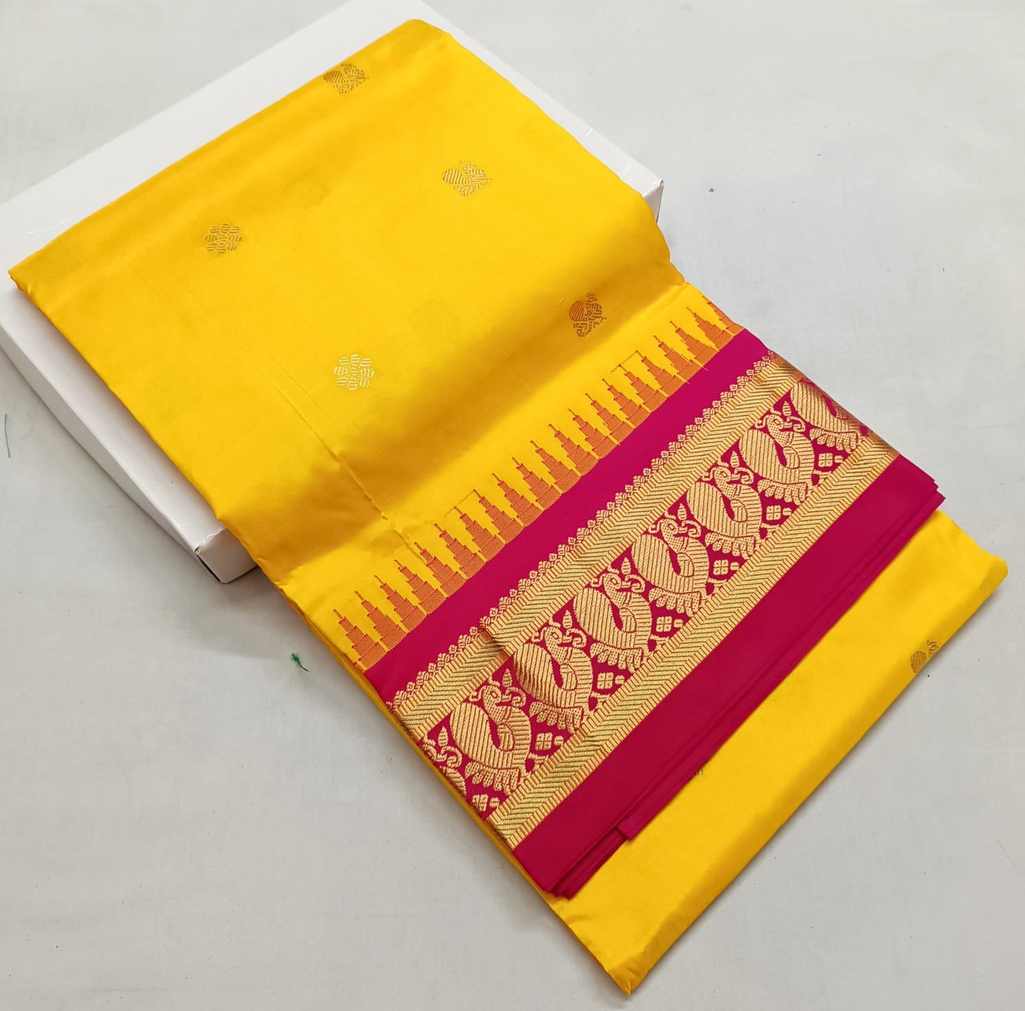 Swamini Gadwal Pure Silk image 20
