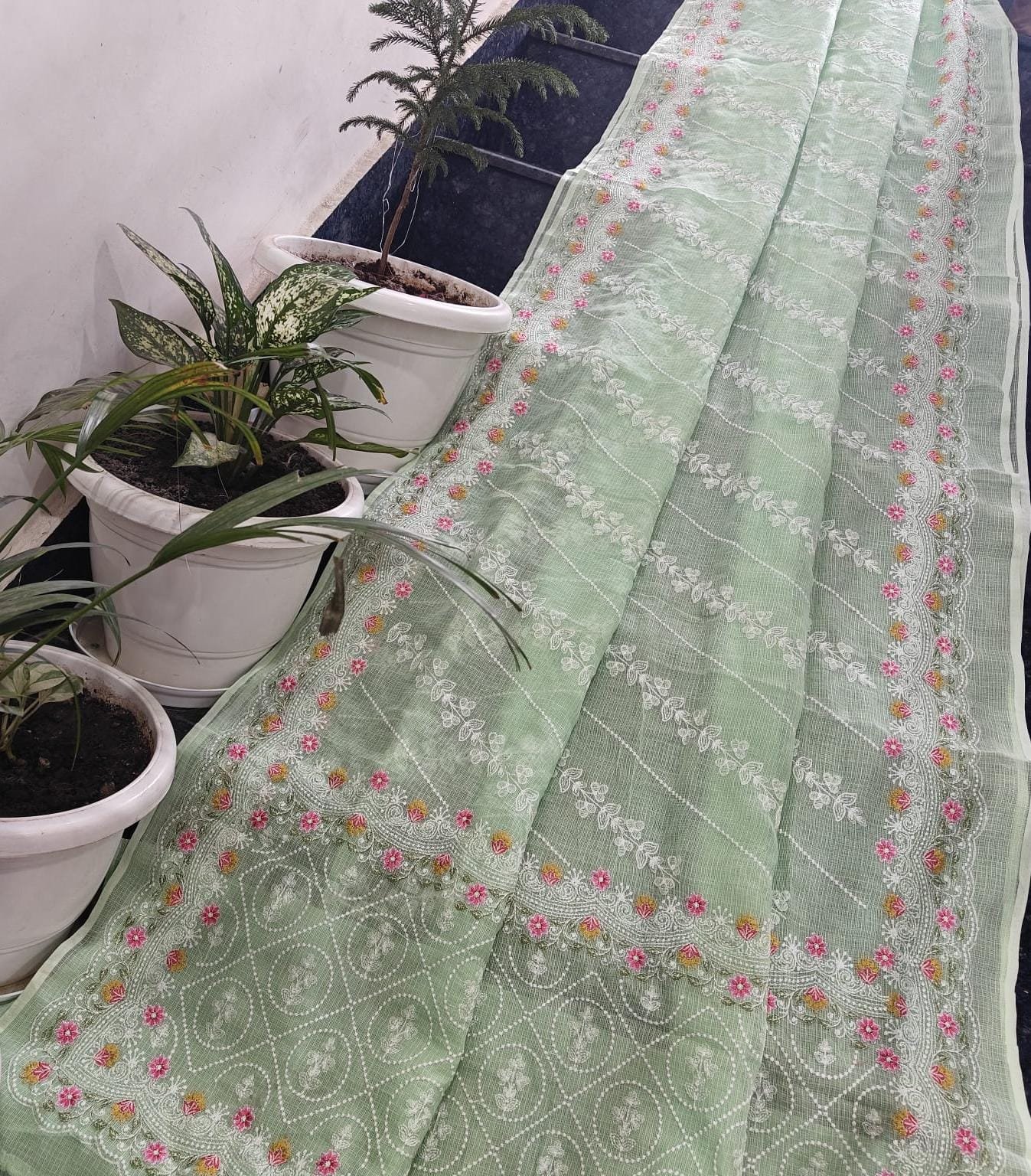 10 Kota Doria Saree image 5