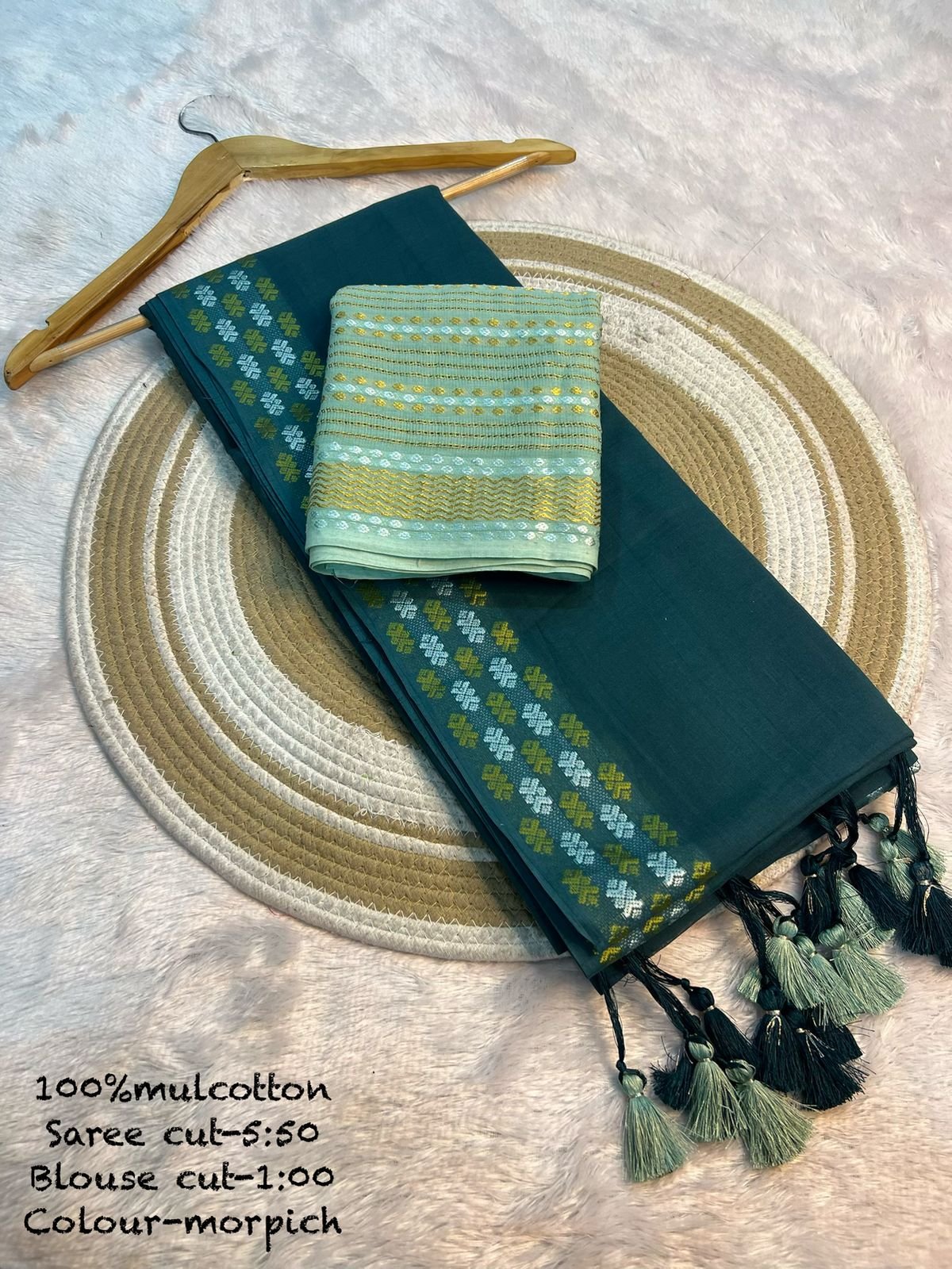 Mul Cotton Saree ILF750-2-1699 image 7