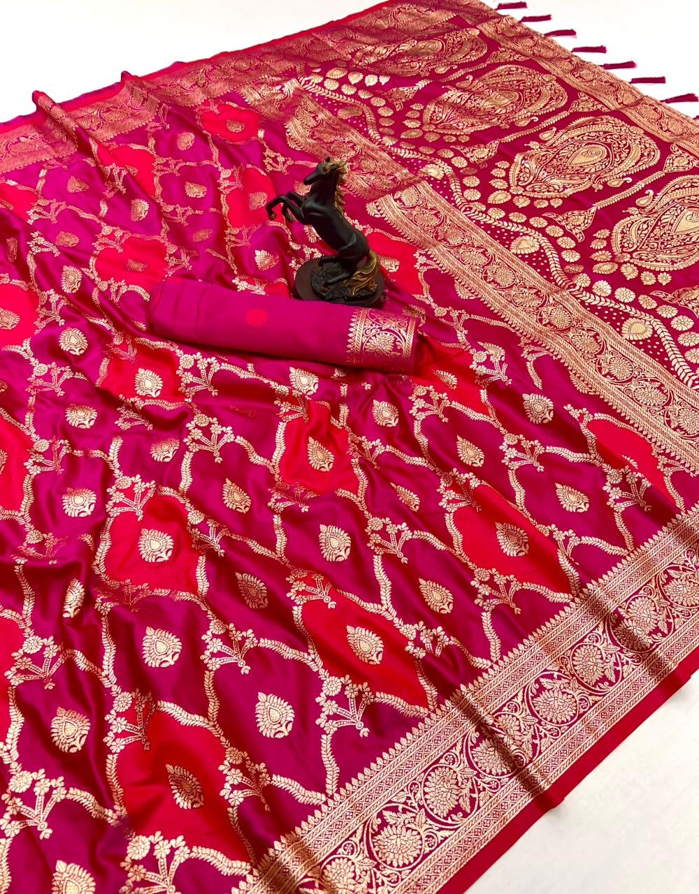 Banarasi Satin Mashroo Silk image 2