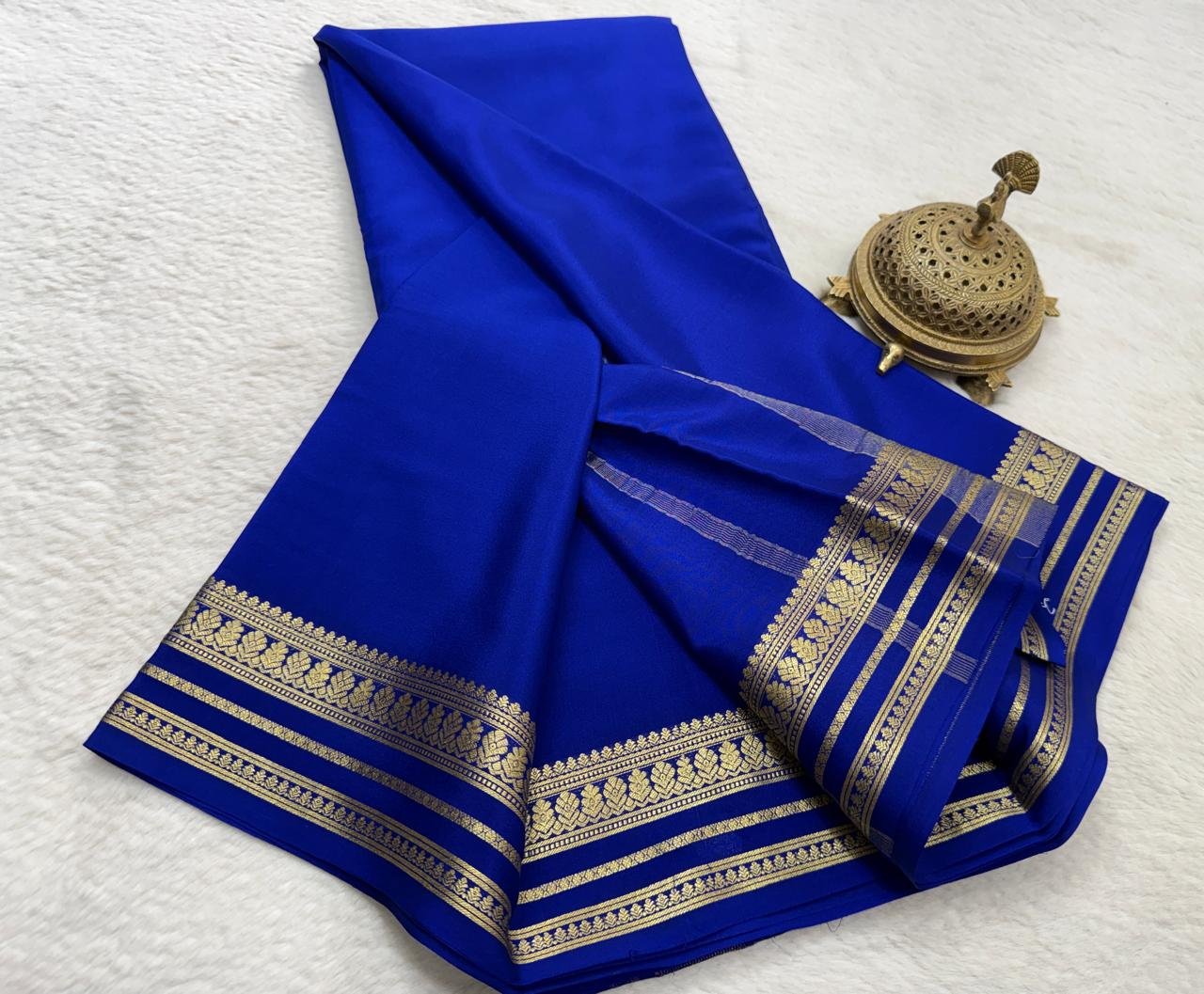 11 Pure Mysore Silk Sarees image 6