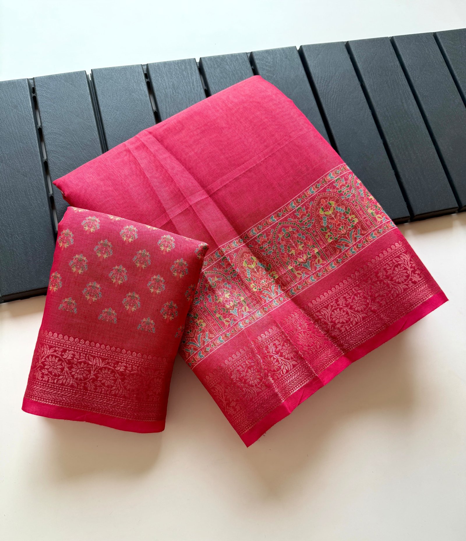 Pure Tissue Erod Silk Jaquard Weaving Saree image 10