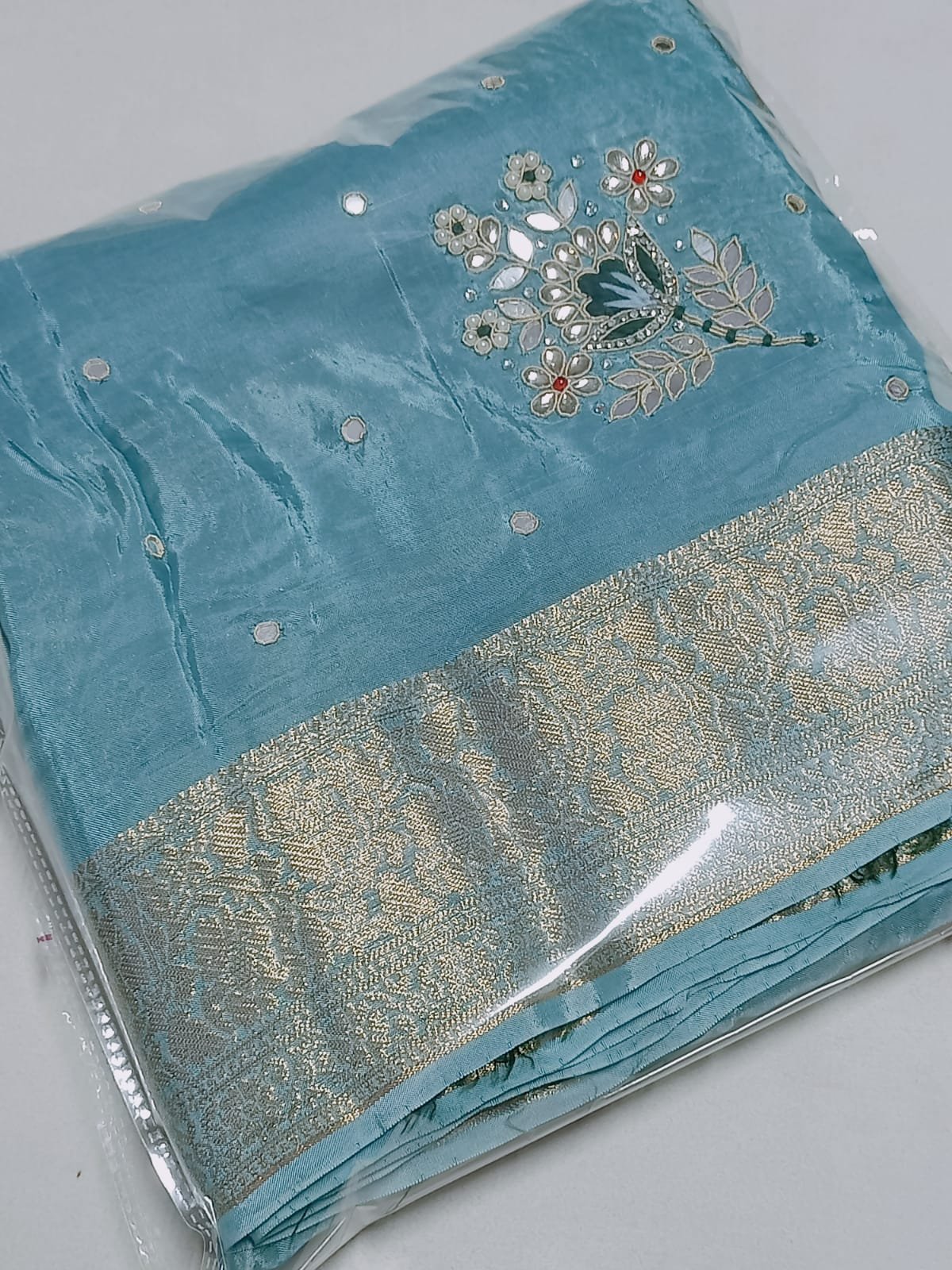 H.O Fabric Saree image 11