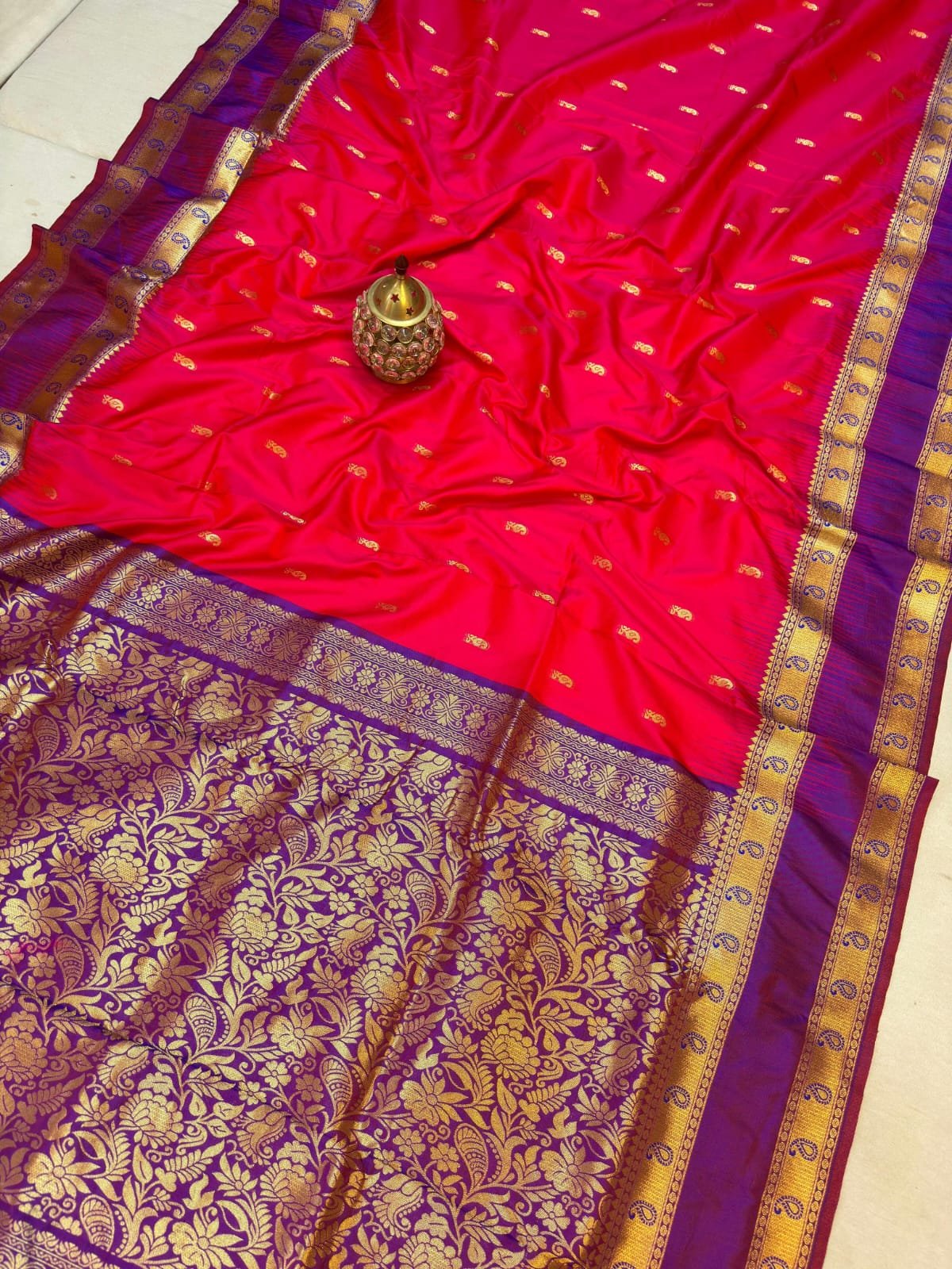 Kanjivaram Paithani Saree image 15