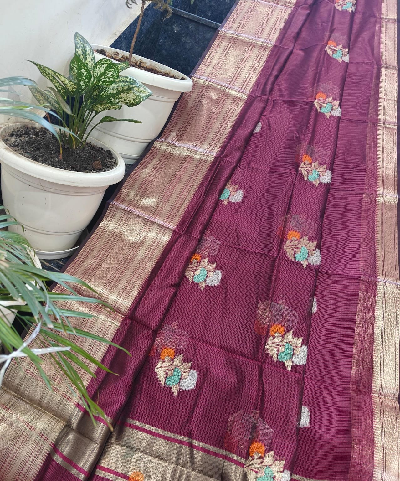 6 Kota Doria Saree image 4