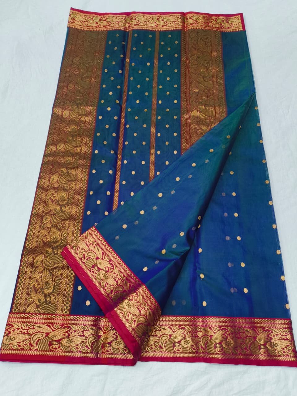 23 Silk Katan Saree image 8