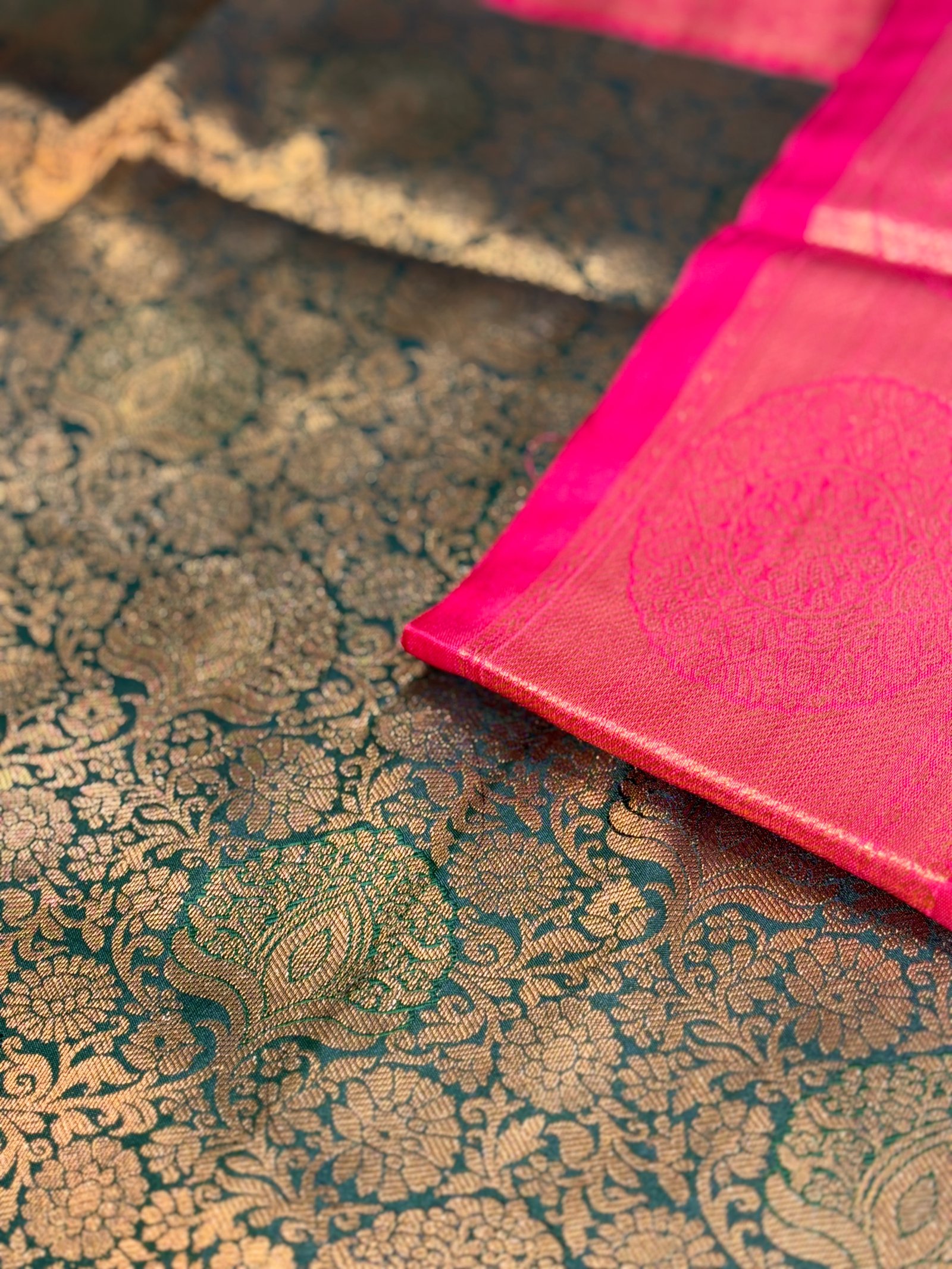 5 Korvai Kanchi Semi Silk Sarees image 5